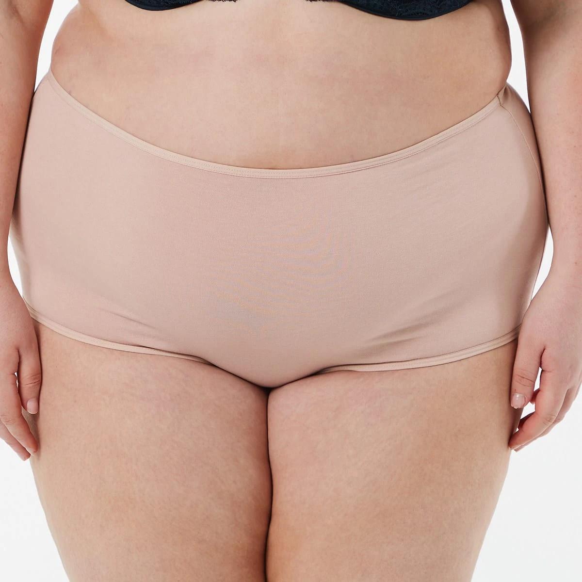 3 7 Pack Curve Cotton Stretch Full Briefs BLUSH PACK, 3 of 10