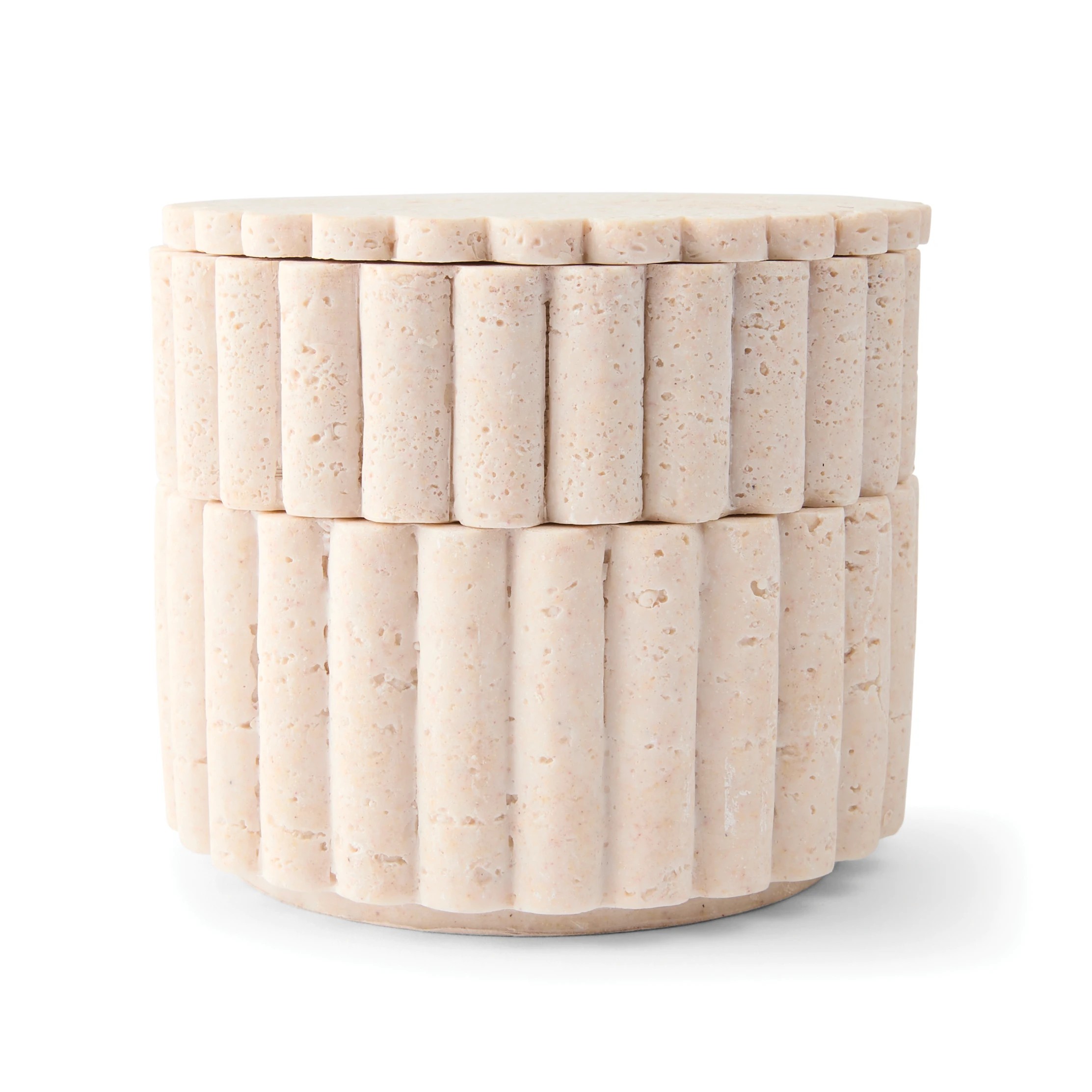 6 Travertine Look Box Set, 6 of 7