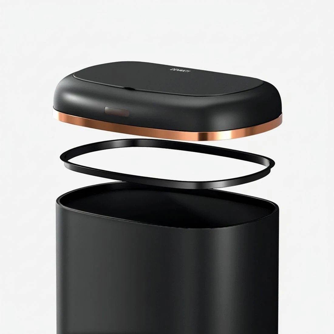 5 Devanti 38L Motion Sensor Bin Rubbish Automatic - Black, 5 of 6