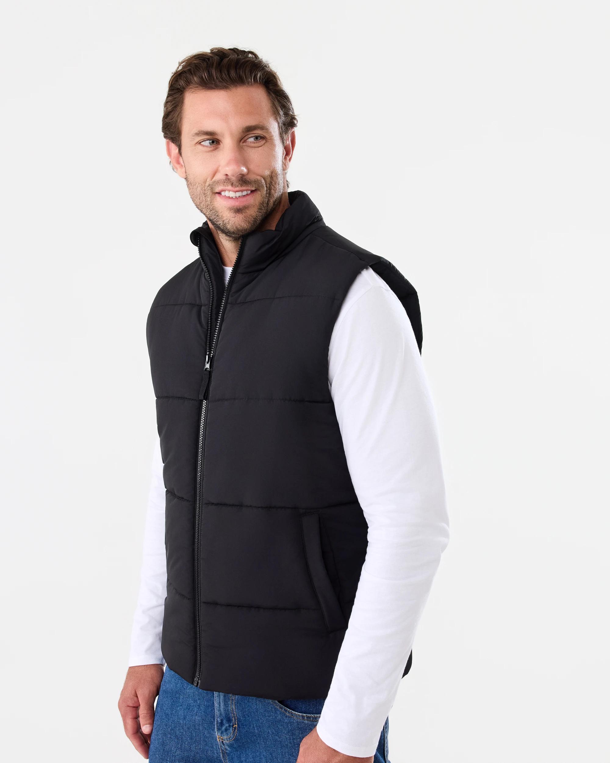 3 Puffer Vest Black, 3 of 7