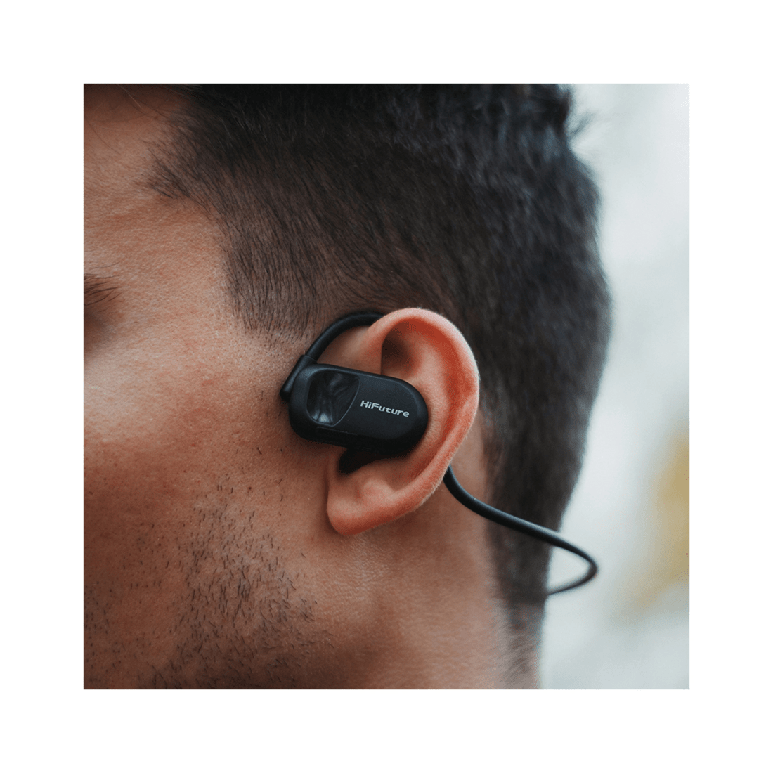 8 Hifuture Futuremate Open Ear Air Conduction Enc Headphones W/ 2-mic - Grey, 8 of 10