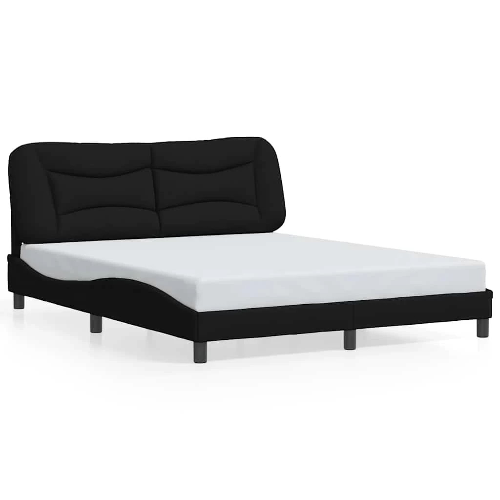 1 Vidaxl Bed - Black, 1 of 10