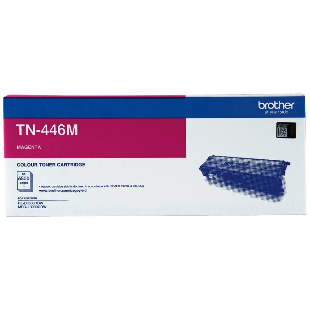 1 Brother TN 446 Toner Cartridge Magenta, 1 of 1