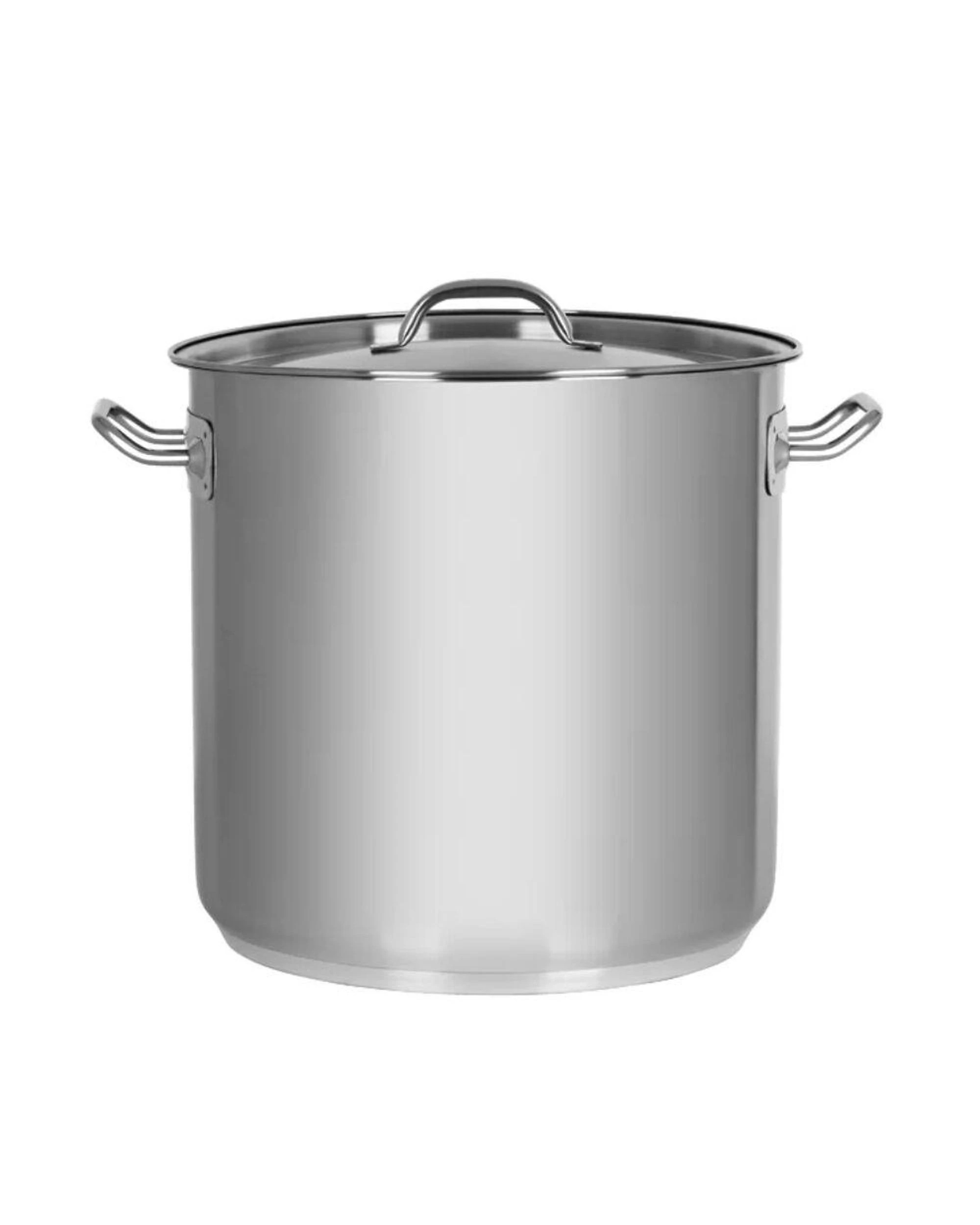 1 Chef Inox Elite Stockpot with Lid 240x240mm  10.75L  Stainless Steel, 1 of 1