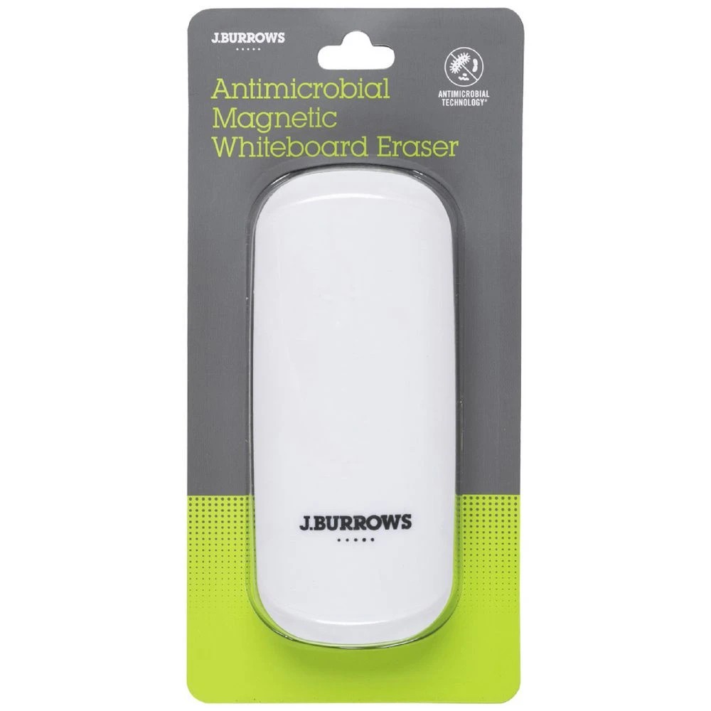 1 J.Burrows Antimicrobial Whiteboard Eraser, 1 of 4