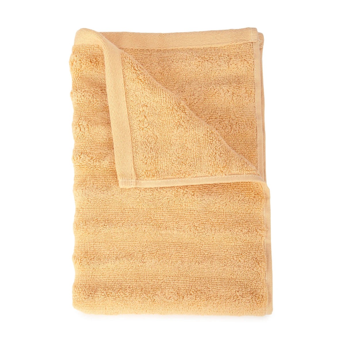 1 Thick Ribbed Australian Cotton Hand Towel - Wheat, 1 of 5