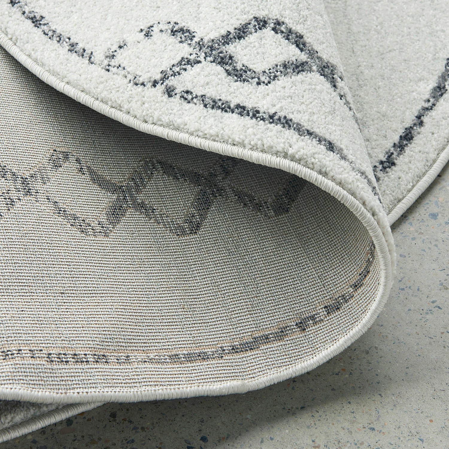 6 Common Ground Rugs Elysium Kylie 200x200cm - Medium Round Rug - Natural, 6 of 6