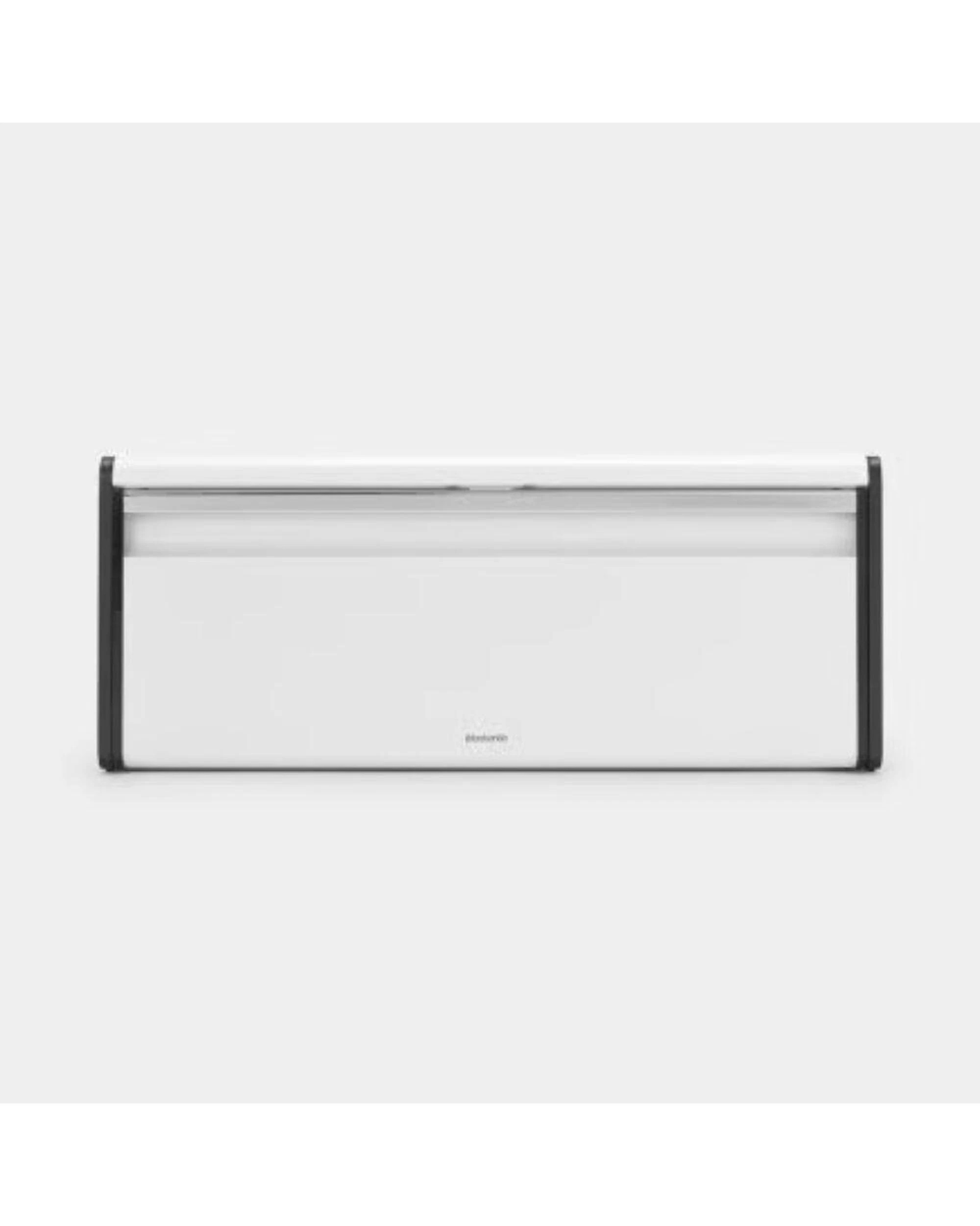 5 Brabantia Fall Front Bread Bin  White - White, 5 of 6