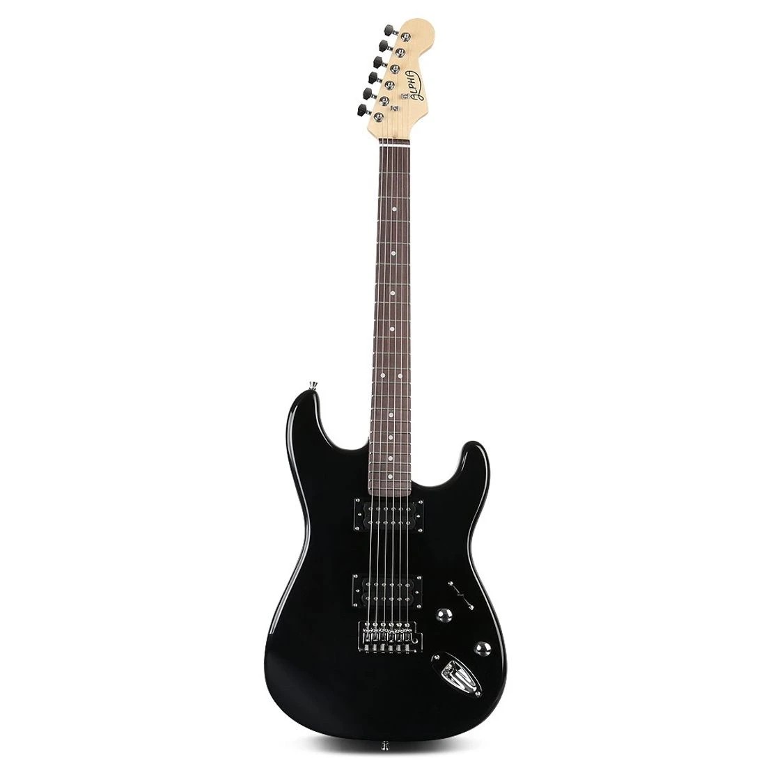 3 Alpha 41 Inch Electirc Guitar Humbucker Pickup Switch Full Size - Black, 3 of 5