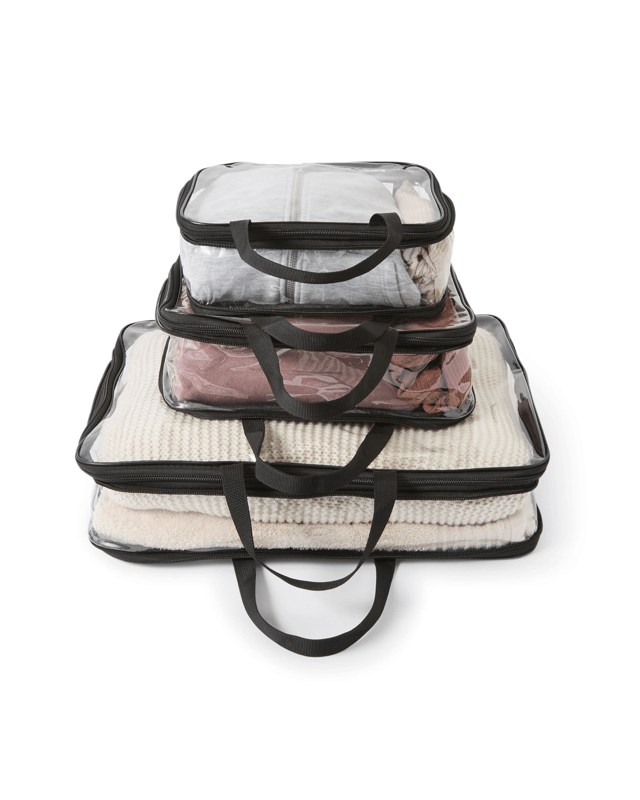 3 Piece Clear Compression Packing 