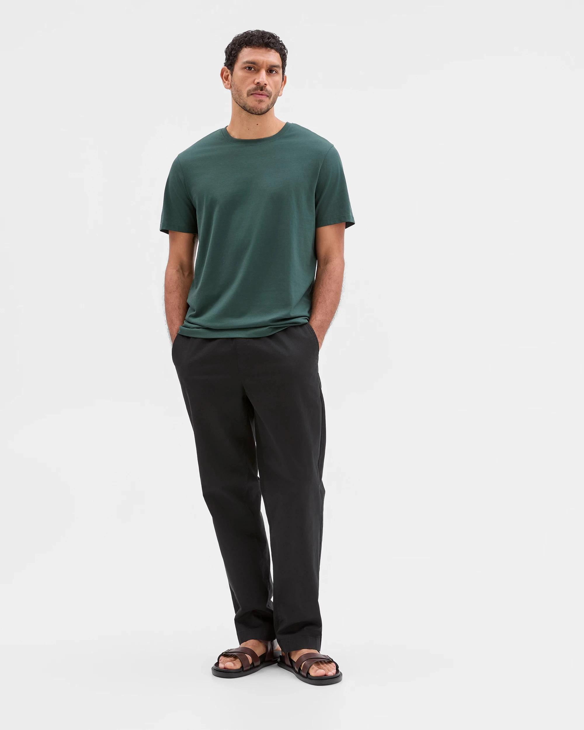 1 Target Australian Cotton T-Shirt DARK GREEN, 1 of 5