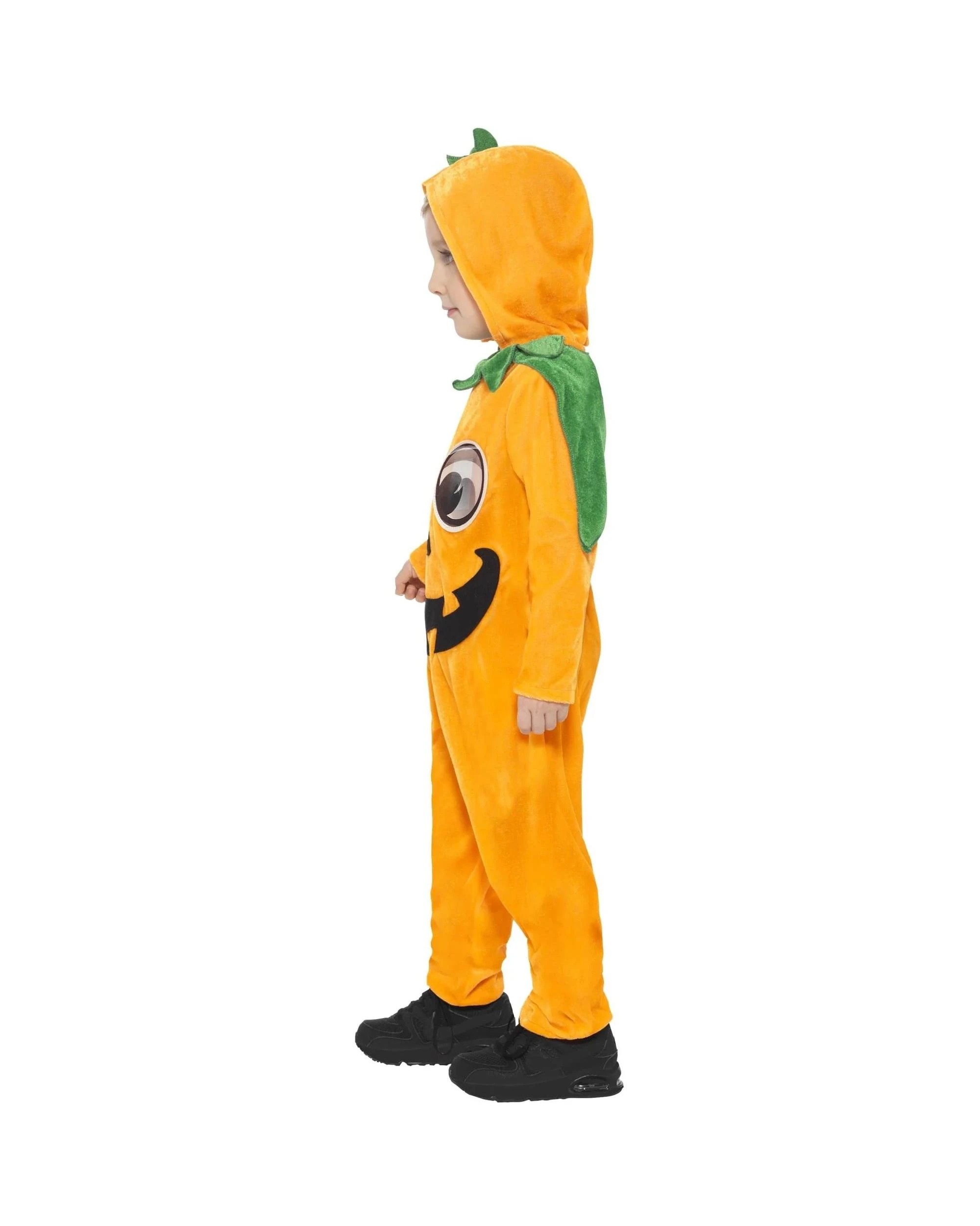 2 Pumpkin Jumpsuit Toddler Costume Size 3-4 Years, 2 of 4