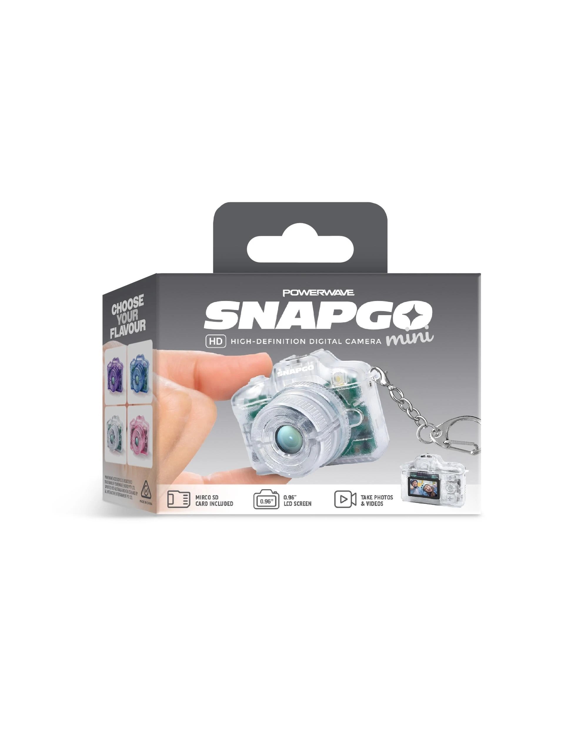 1 Powerwave SnapGo Mini Camera - Ice Chill, 1 of 10
