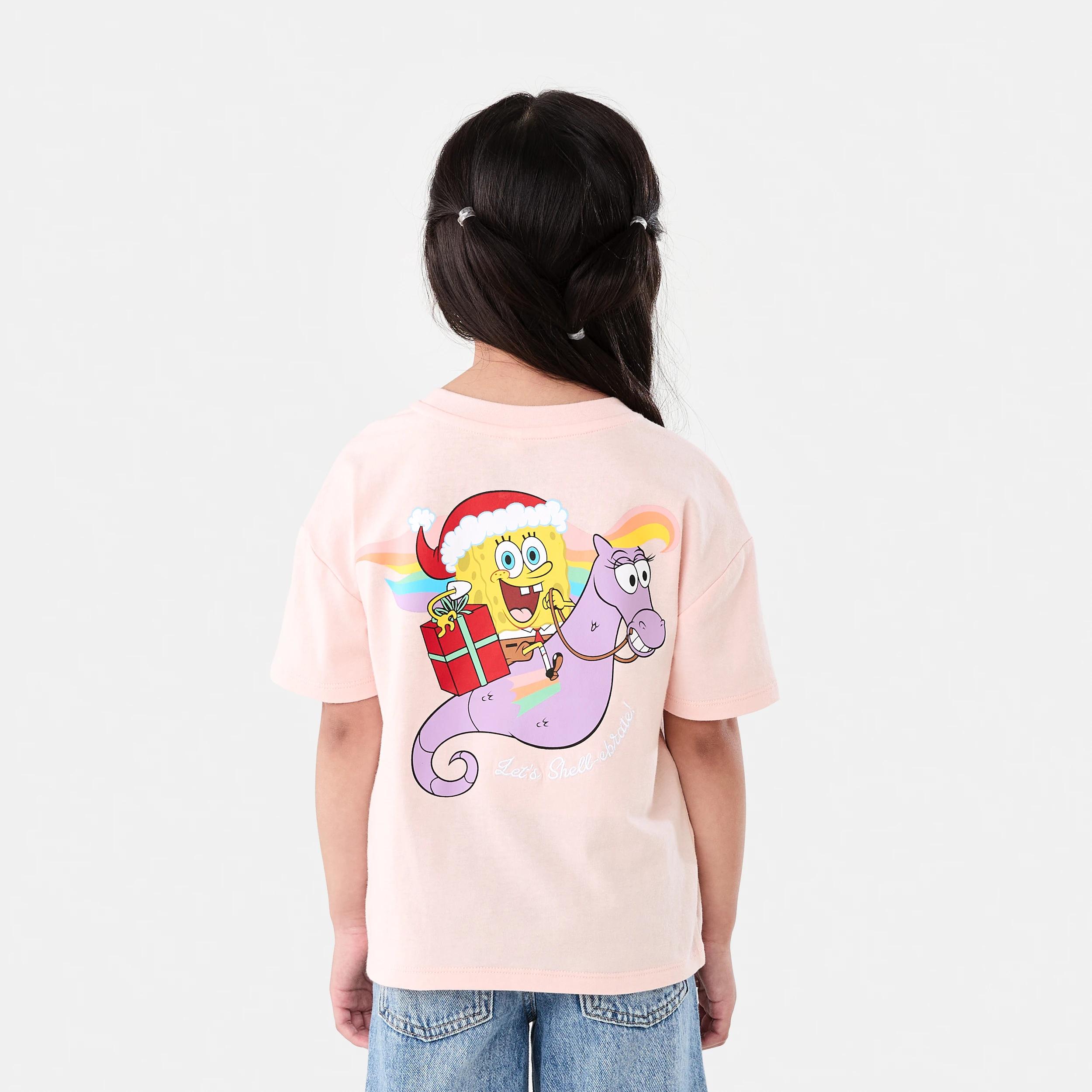 2 SpongeBob License Christmas T-shirt XMAS SPONGE BOB, 2 of 7