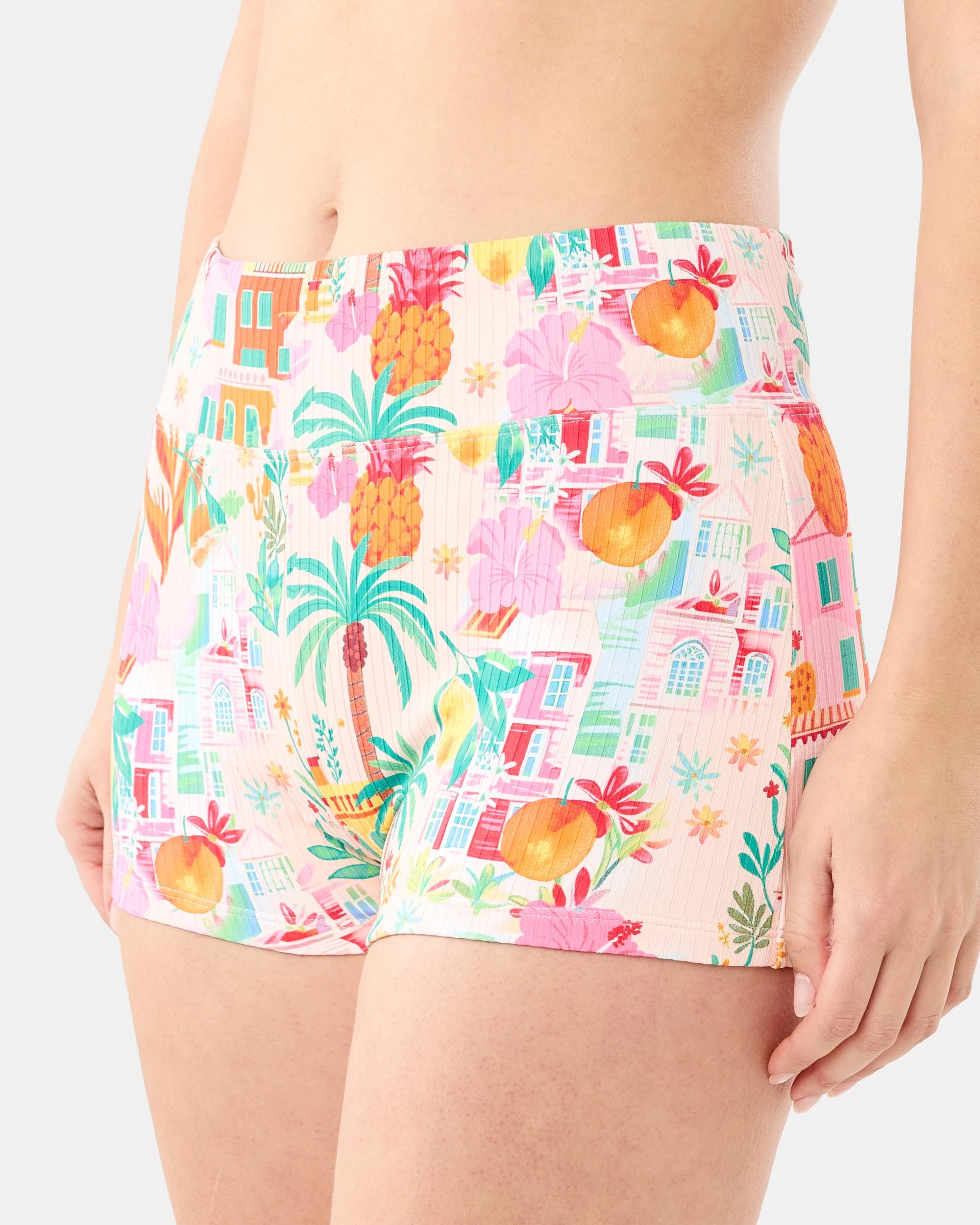 3 Printed Swim Shorts Pnk Cstal, 3 of 5