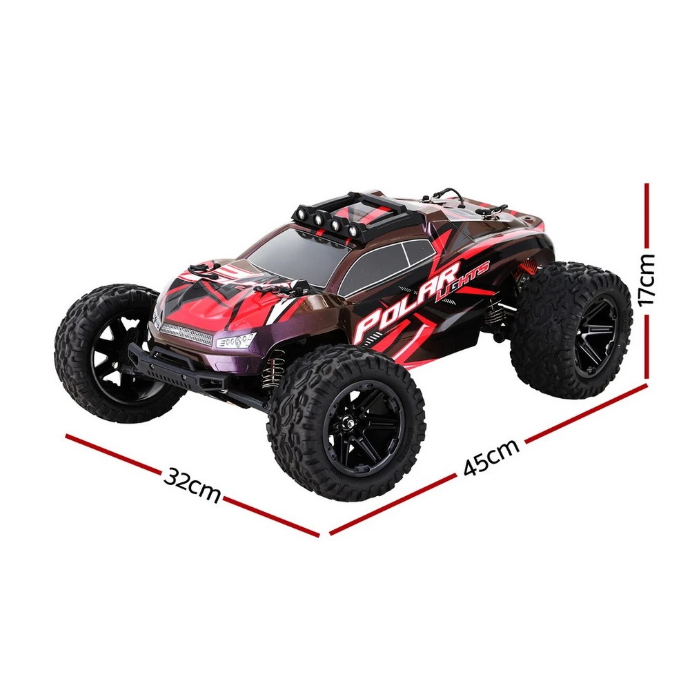 2 Keezi Kids Remote Control Car Off Road Truck with Lights Electric Vehicle Toys - Multi, 2 of 8
