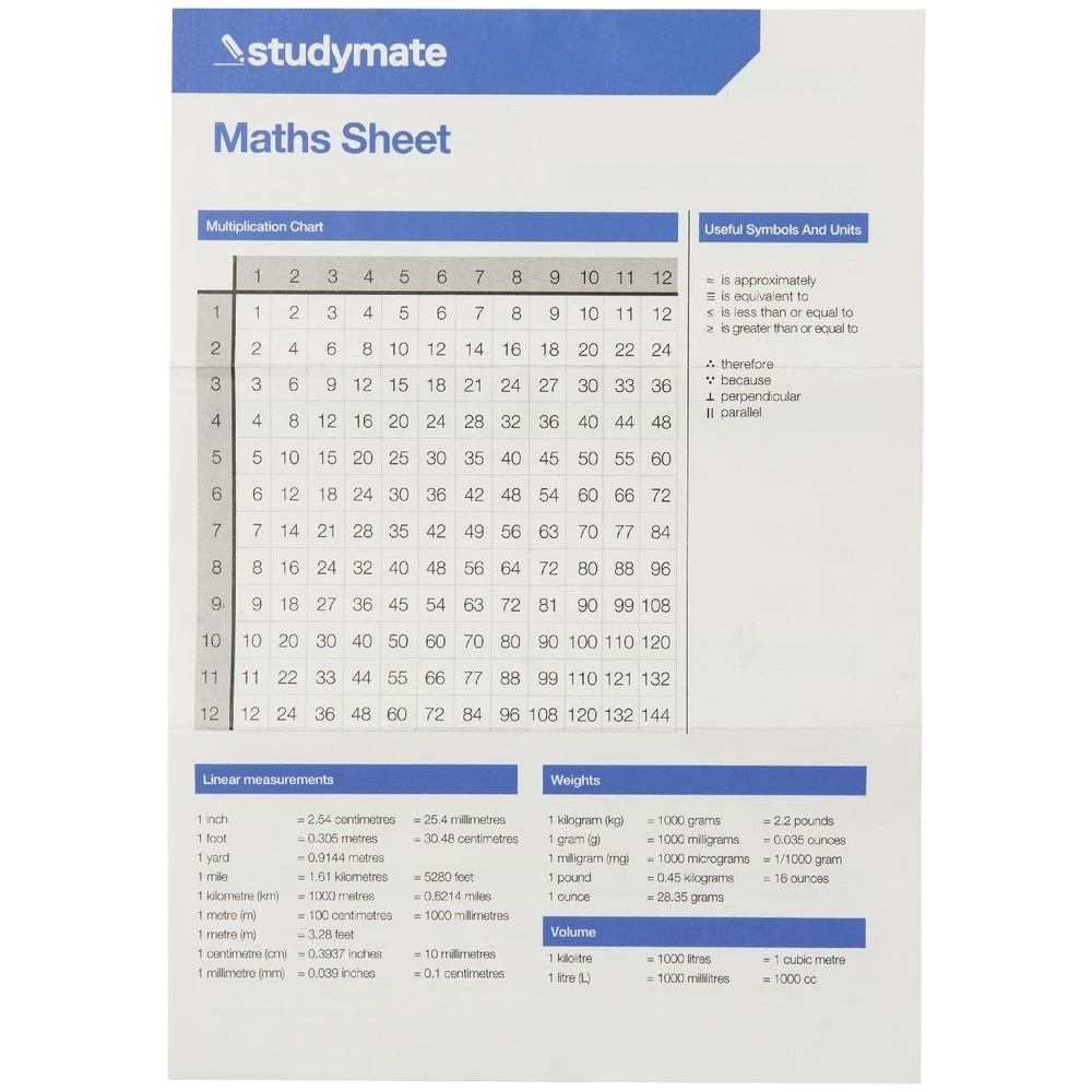 8 Studymate Tin Maths Set 9 Piece, 8 of 10