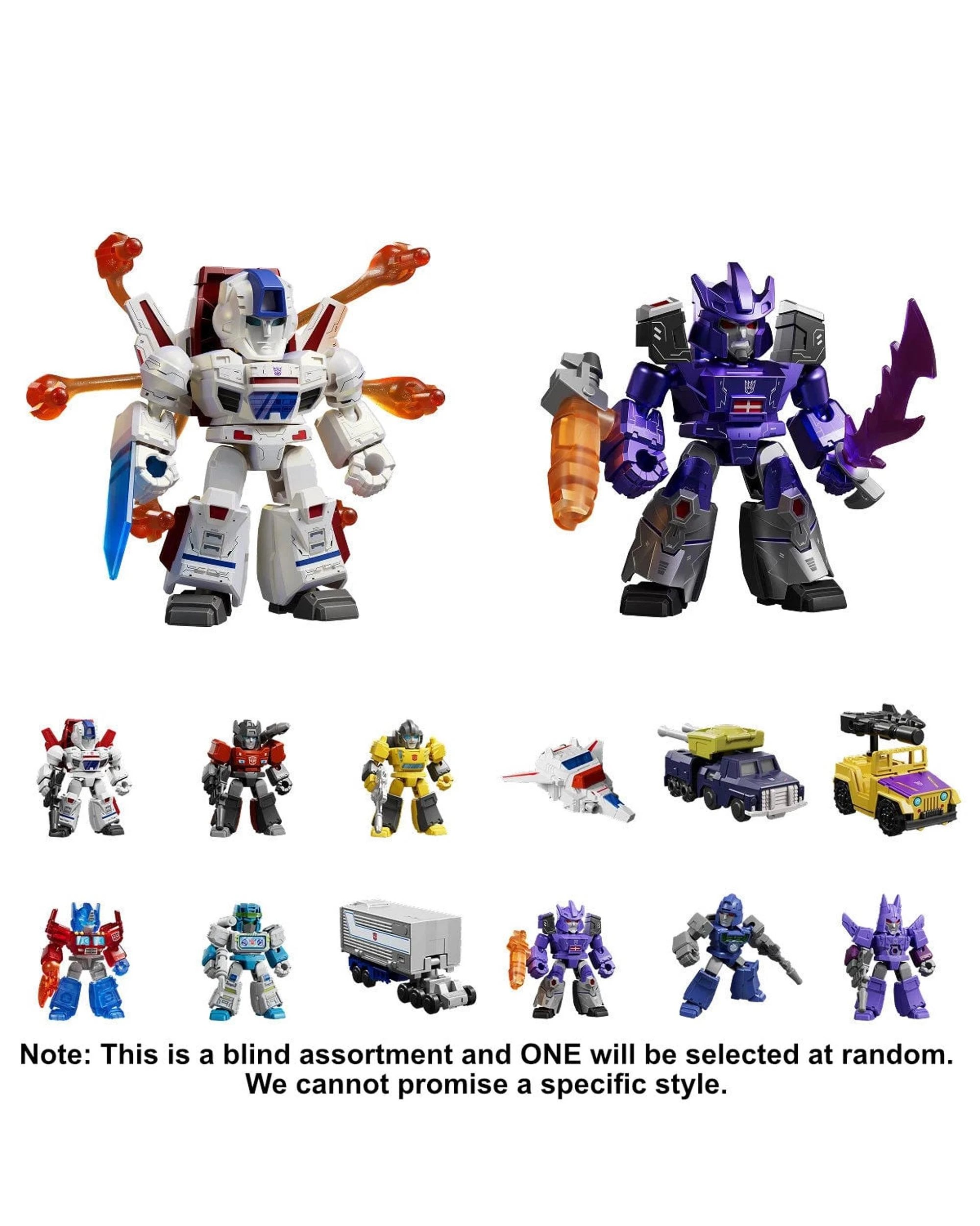 2 Blokees Transformers Defender Version 05 Traitor to Tyranny Model Kit Blind Box Full Case Set of 12, 2 of 10