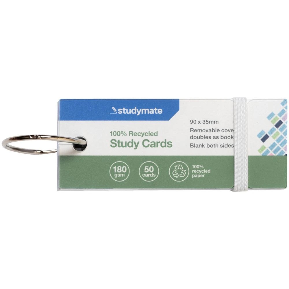 7 Studymate Word Cards 50 Sheets White, 7 of 7