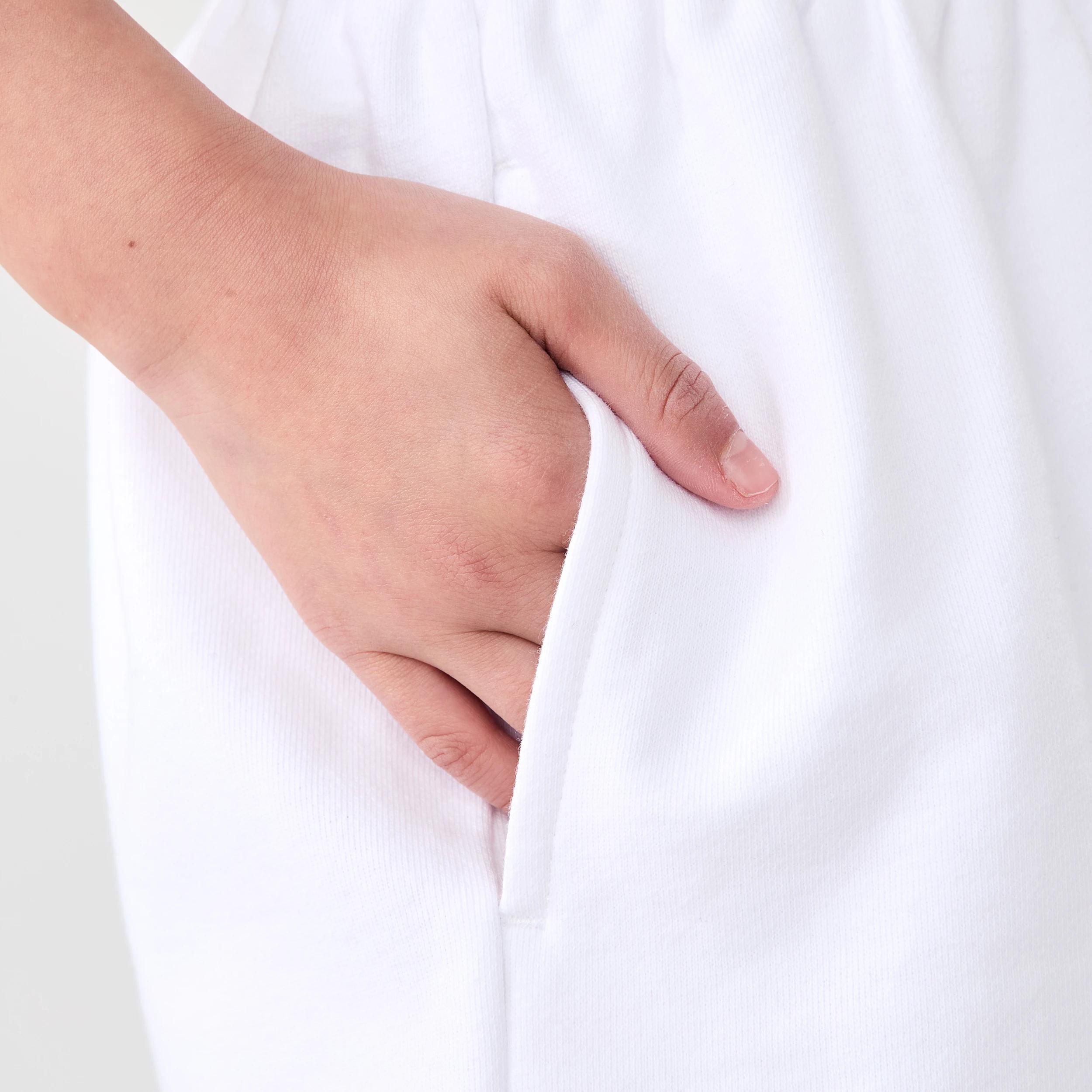 4 French Terry Shorts WHITE, 4 of 6