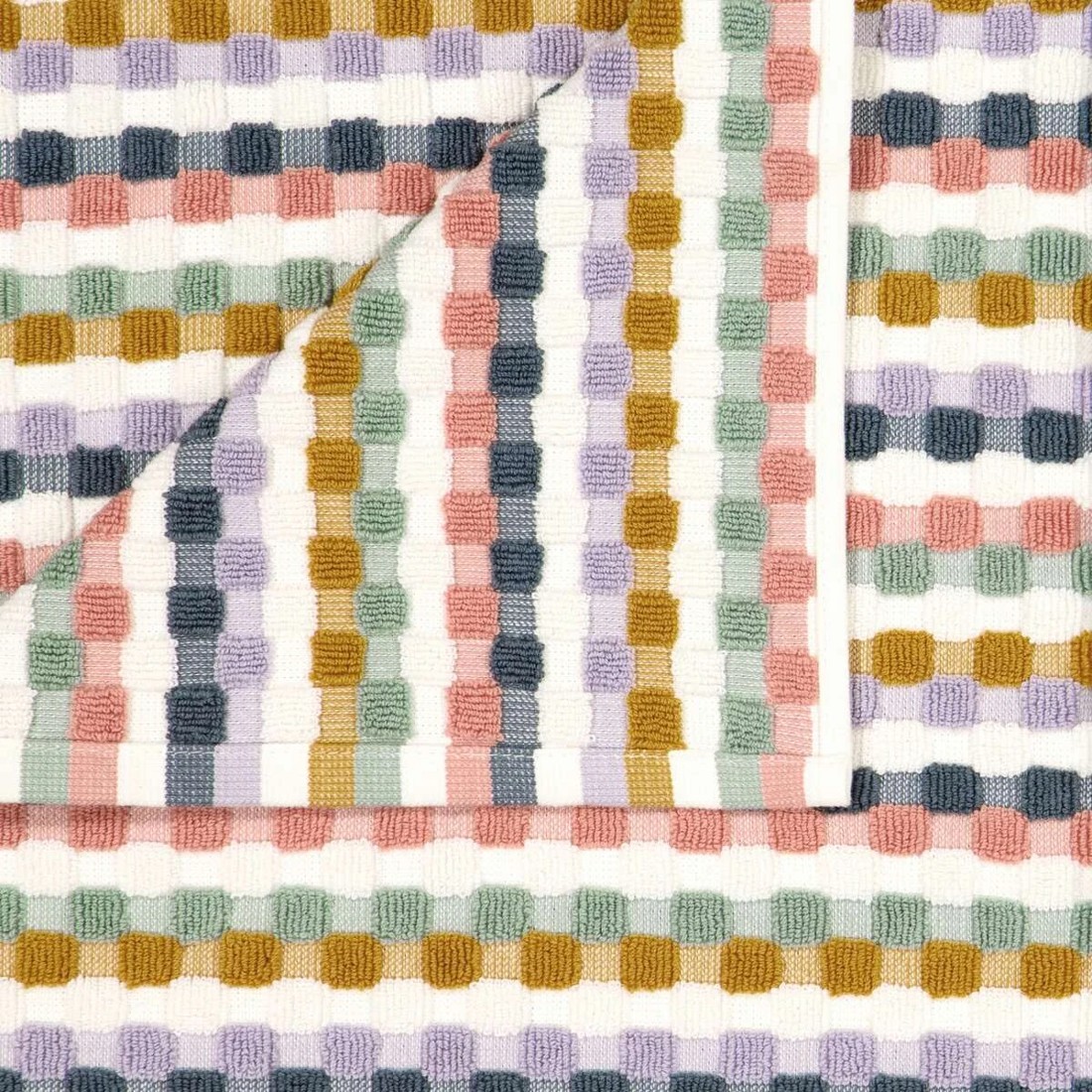 2 Multi Popcorn Cotton Hand Towel, 2 of 6