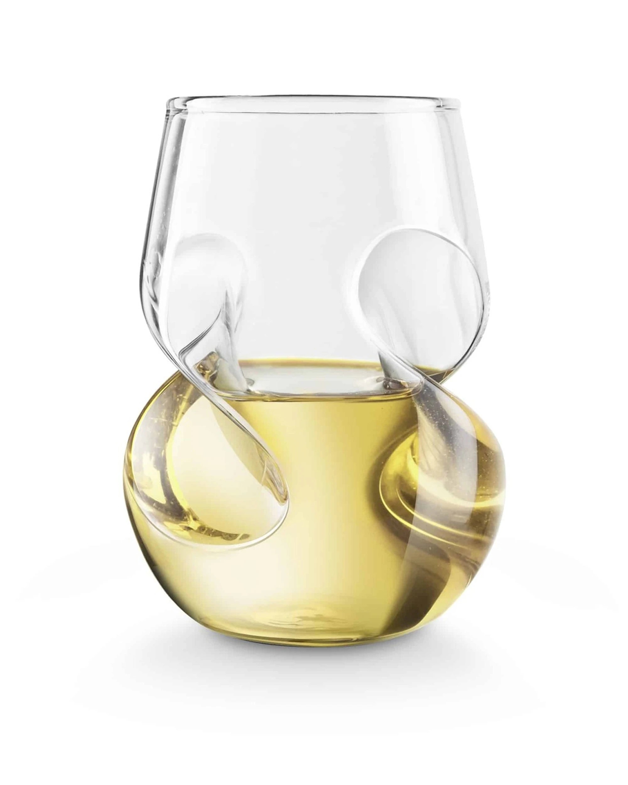 3 Final Touch 4pc Conundrum Wine Glasses Glass Set 266ml - Clear, 3 of 4