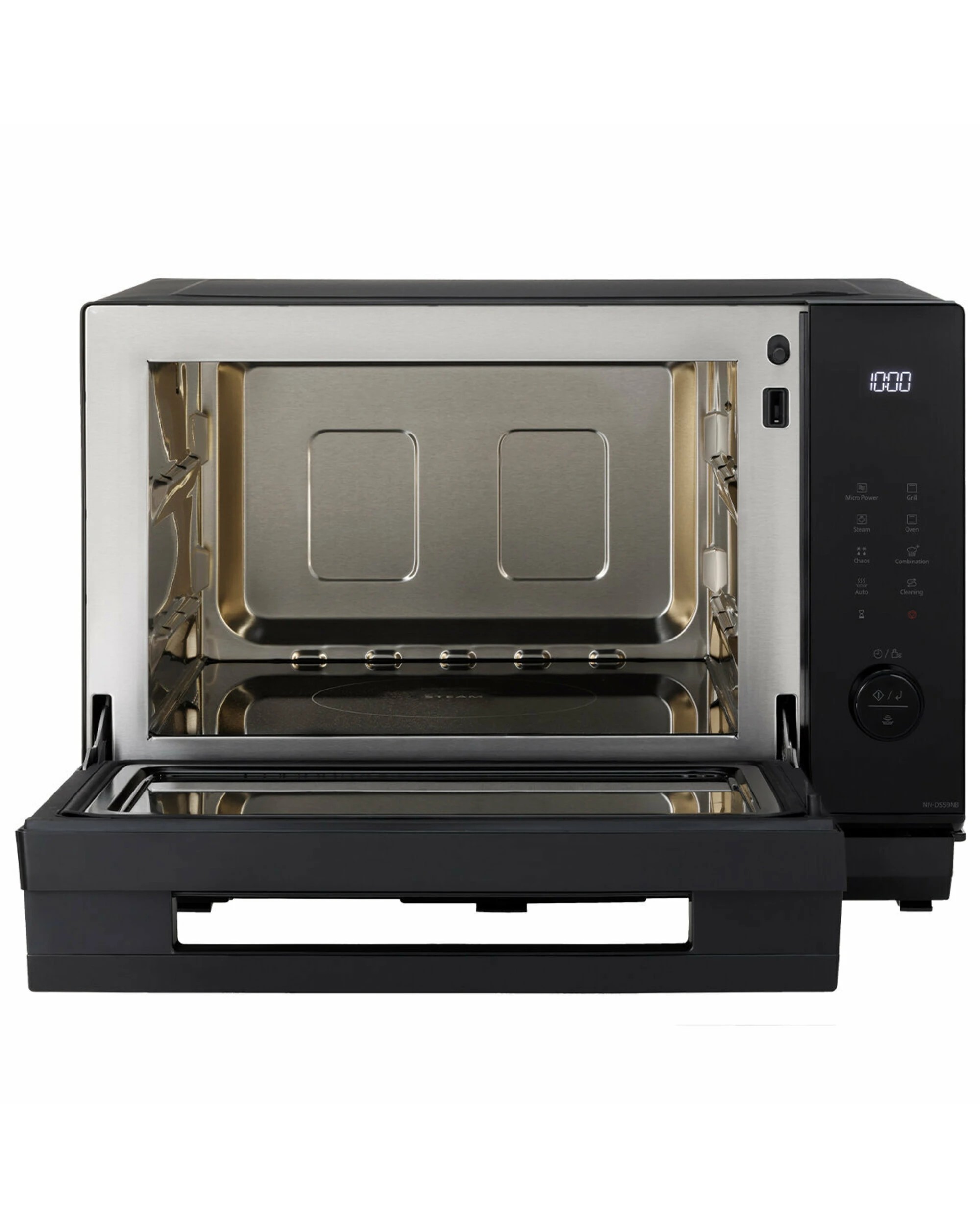 3 Panasonic 27Ltr Four in One Steam Combination Microwave Oven Black, 3 of 5