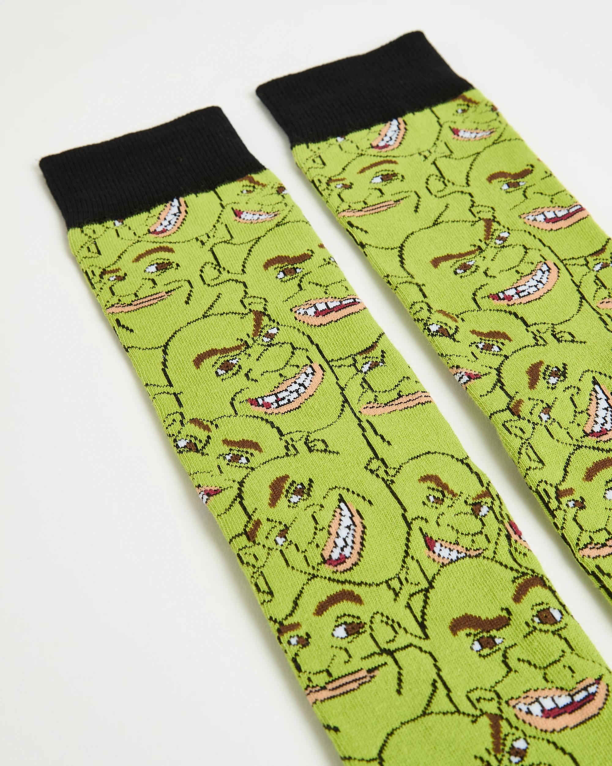 2 Swag Shrek Crew Socks SHREK, 2 of 3