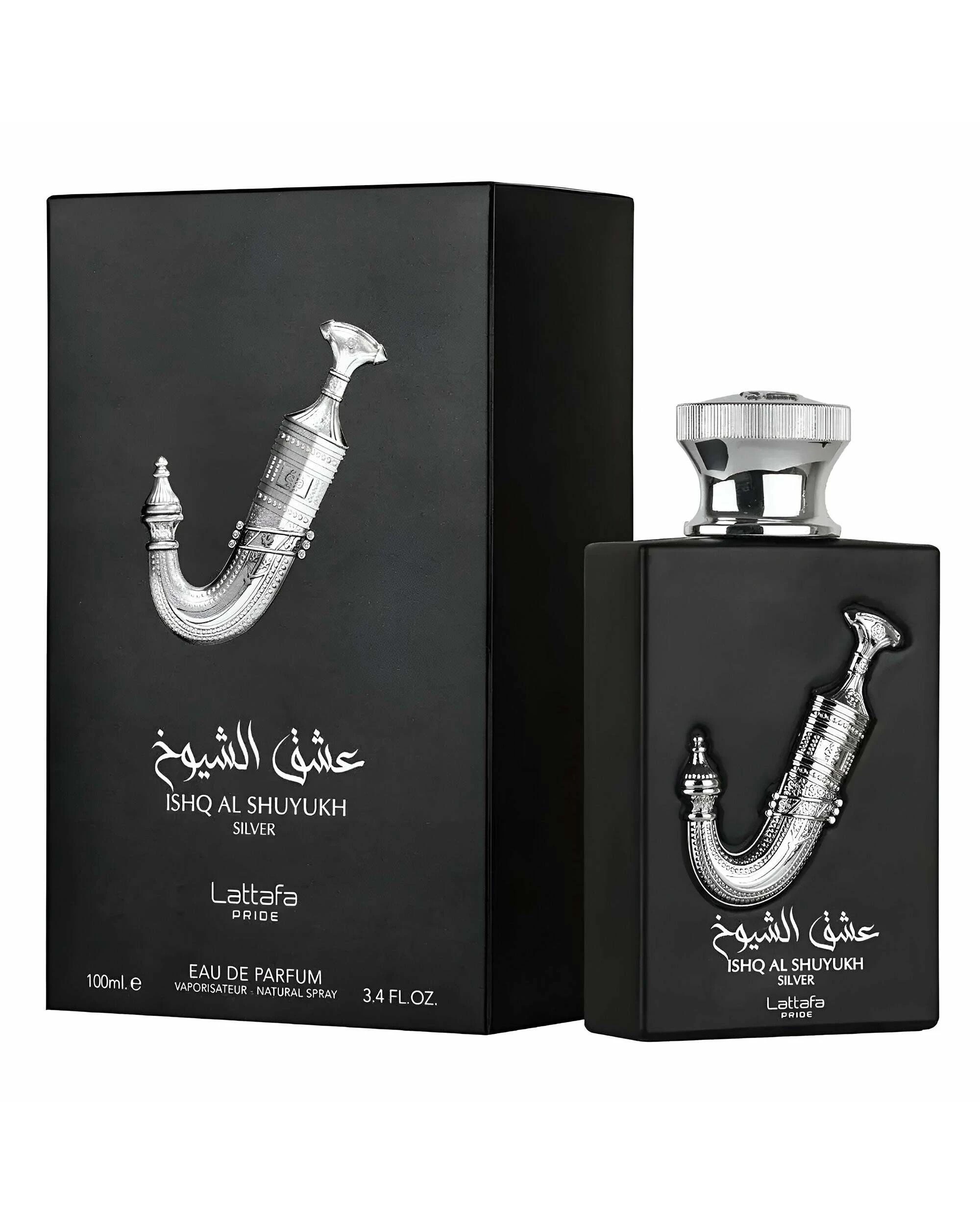 2 Lattafa - Ishq Al Shuyukh Silver 100ml EDP, 2 of 2