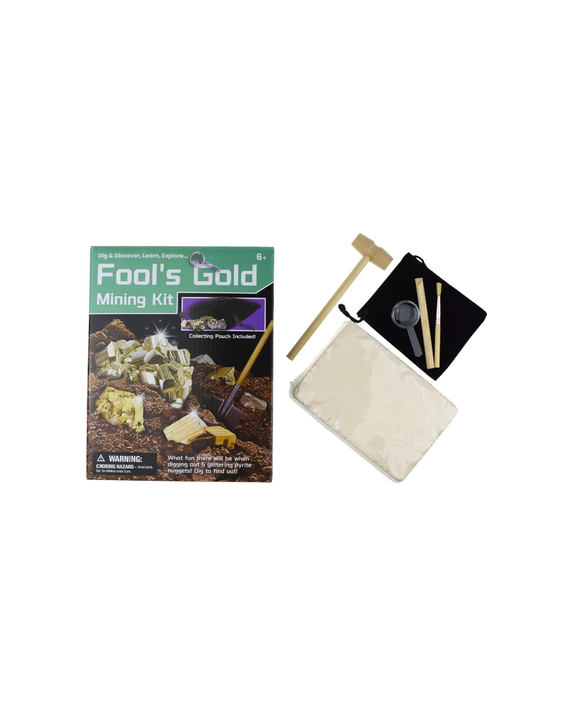 2 Kaper Kidz Dig Discover Fools Mining Excavation Educational Toy Kit - Natural, 2 of 5