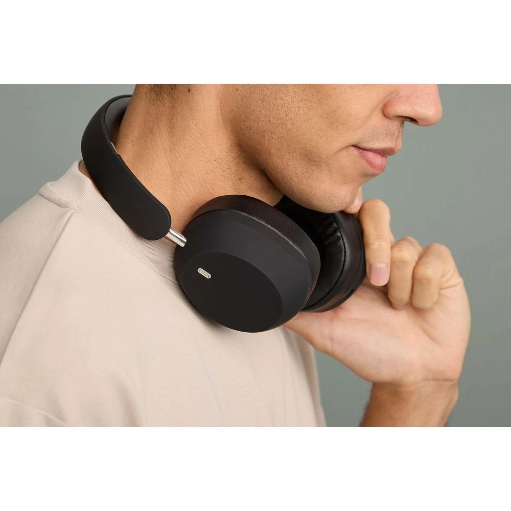 6 Otto On The Go Wireless ANC Headphones Black, 6 of 9