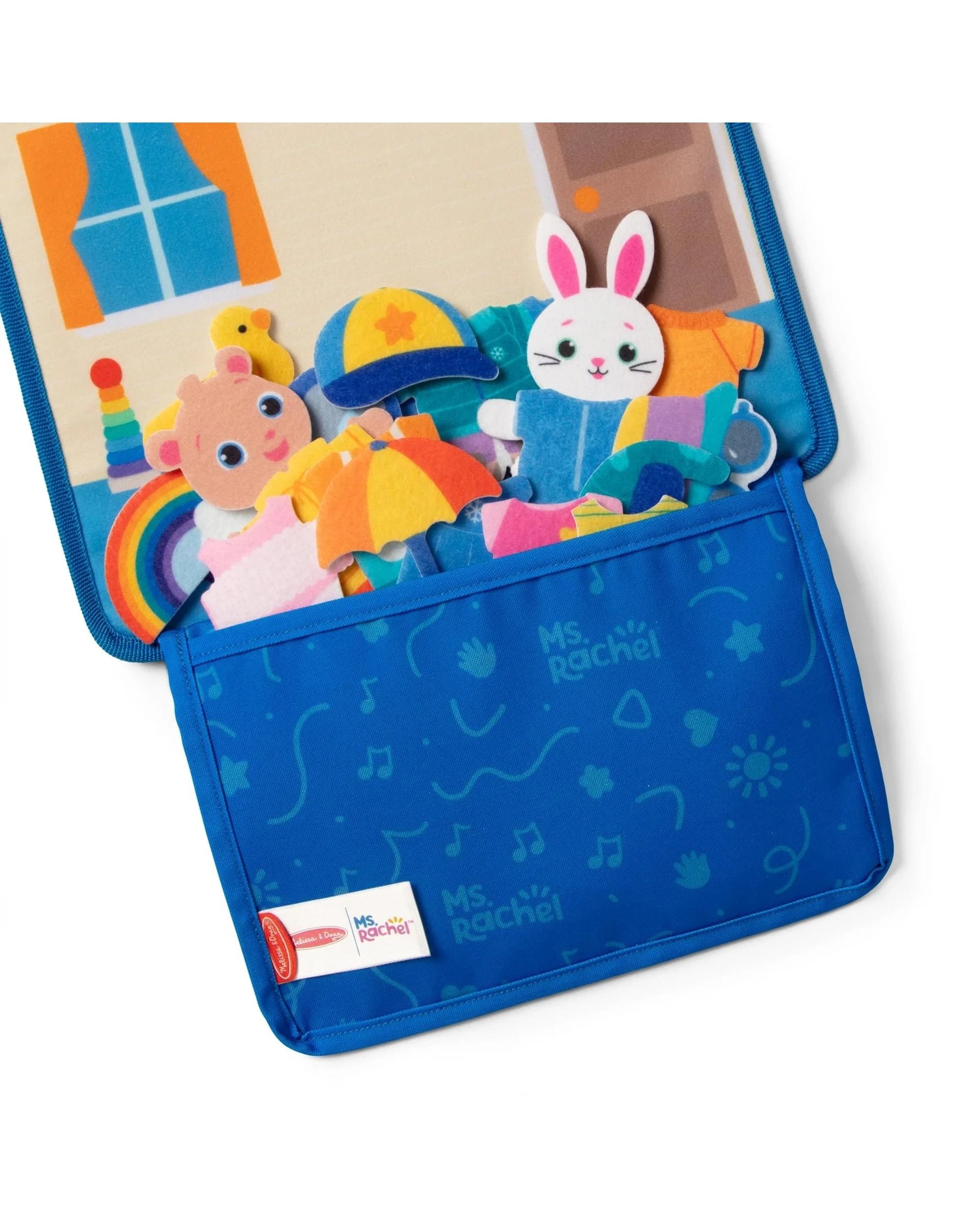 3 Melissa and Doug Ms Rachel Ms Rachel What To Wear Felt Activity Board, 3 of 9