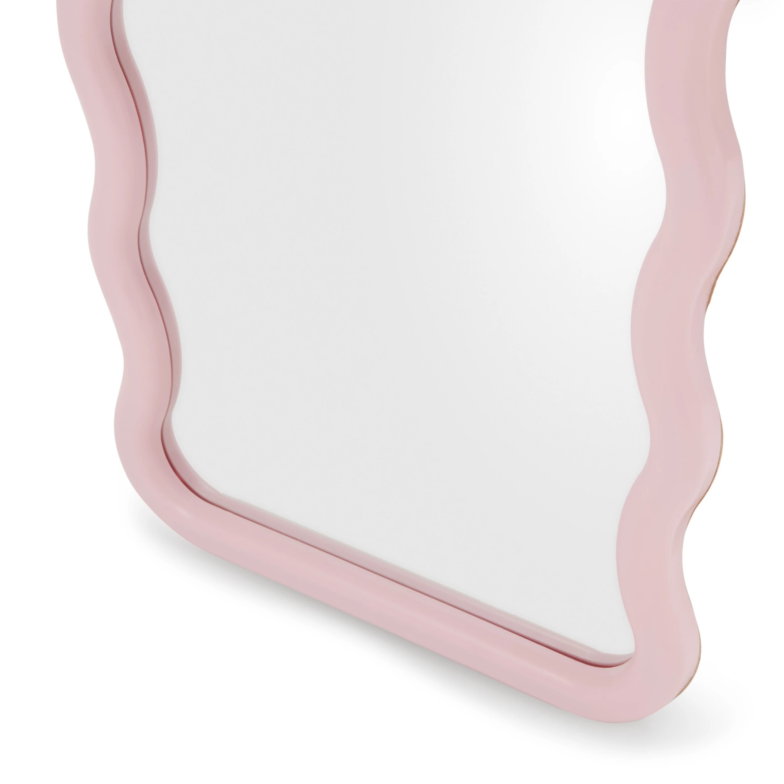 5 Wavy Over the Door Mirror, 5 of 6