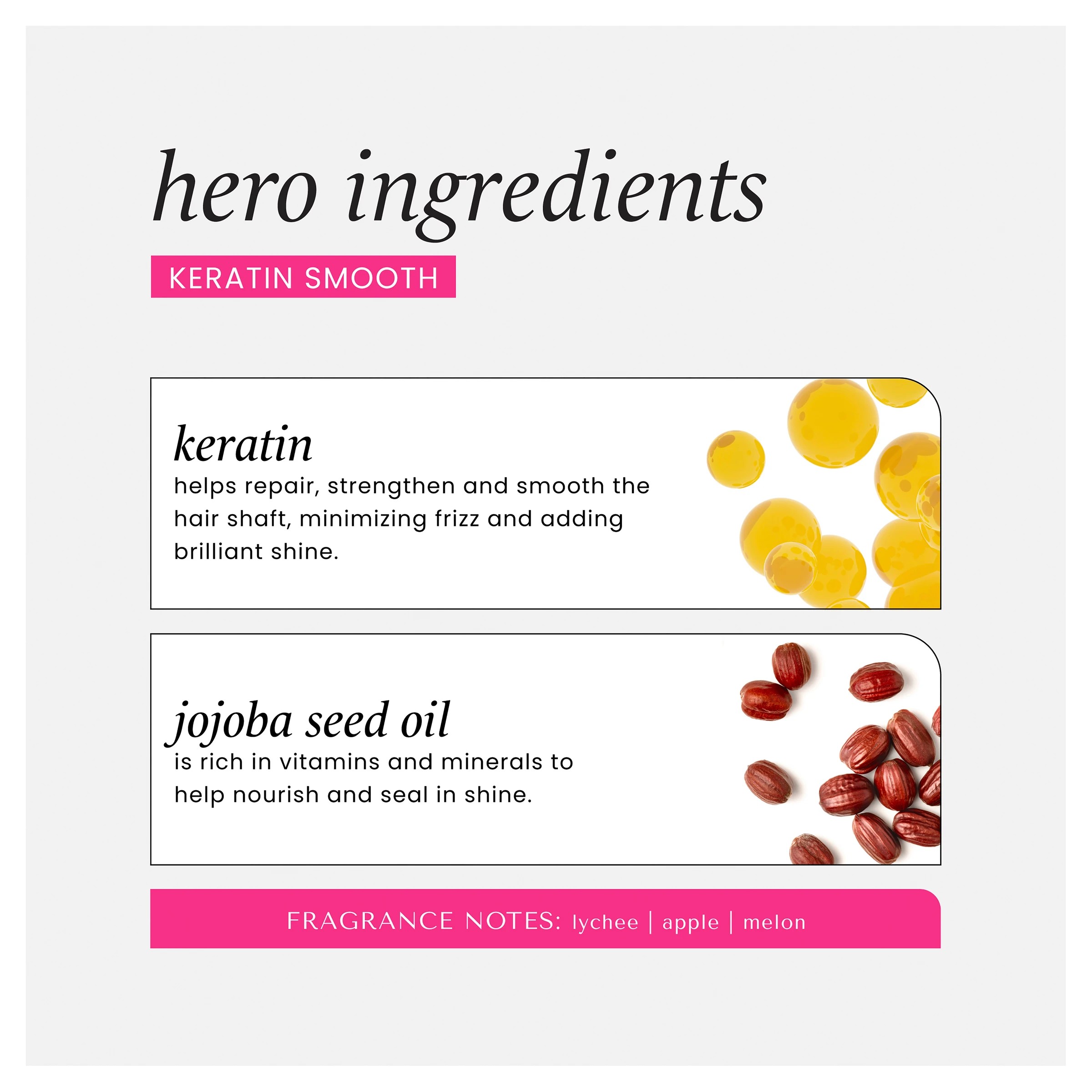 5 Target HASK Keratin Smooth 5-in-1 Leave-in Spray 175ml - Keratin and Jojoba Seed Oil - Multi, 5 of 10