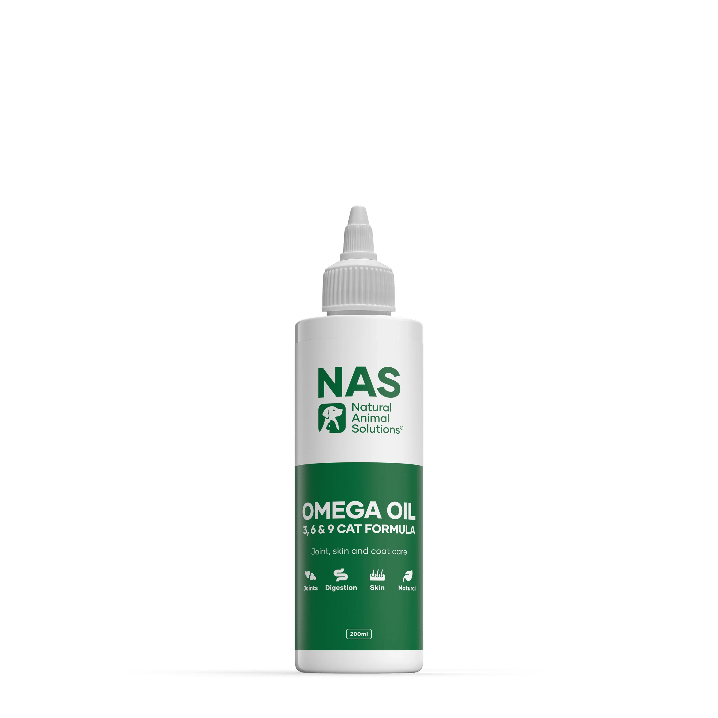 1 Natural Animal Solutions Omega Oil 3 6 9 For Cats 200ml, 1 of 1