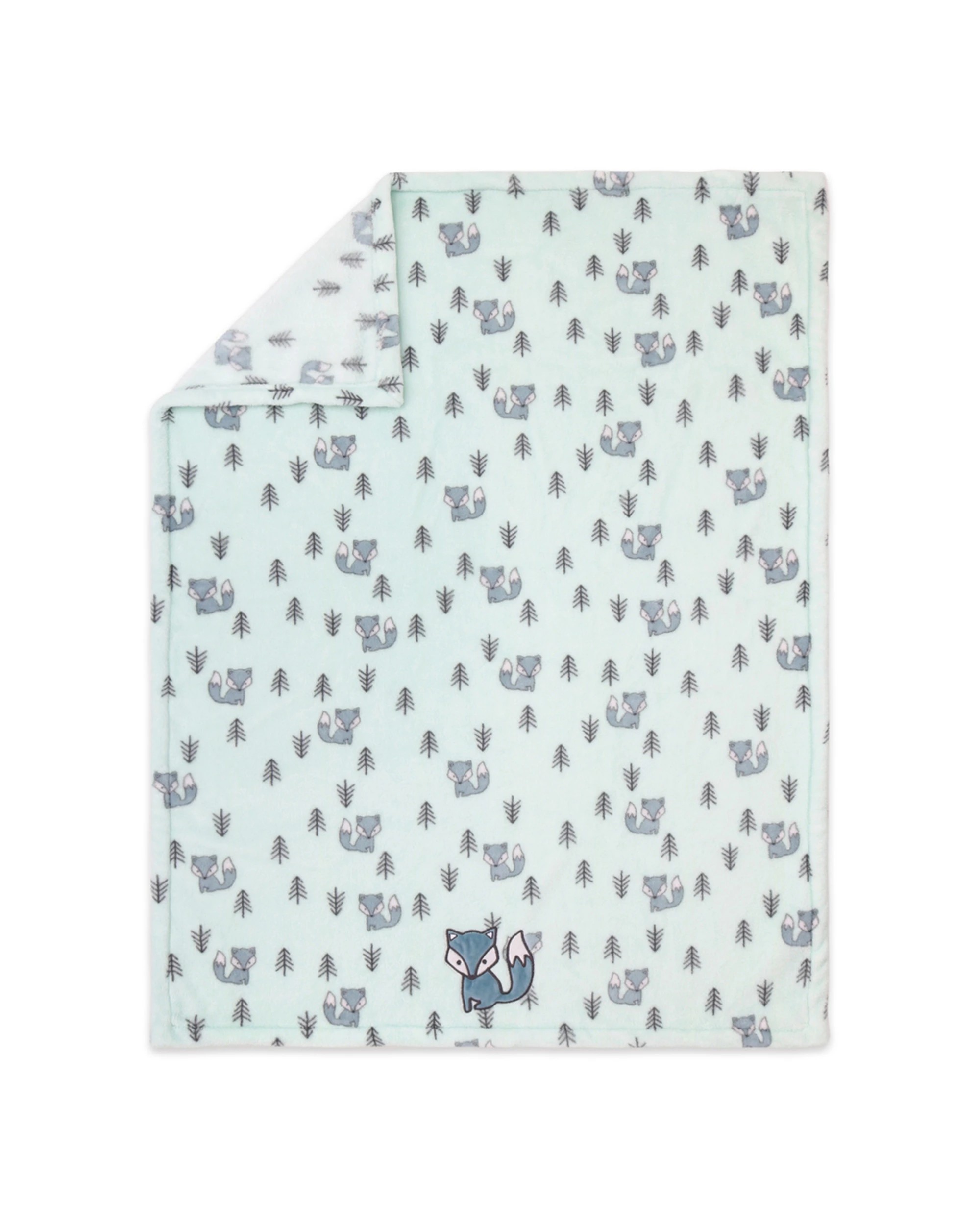 1 Little Haven Cot Fitted Woodland Baby Bedding Sheet Fits Australian Cots - Multi, 1 of 3