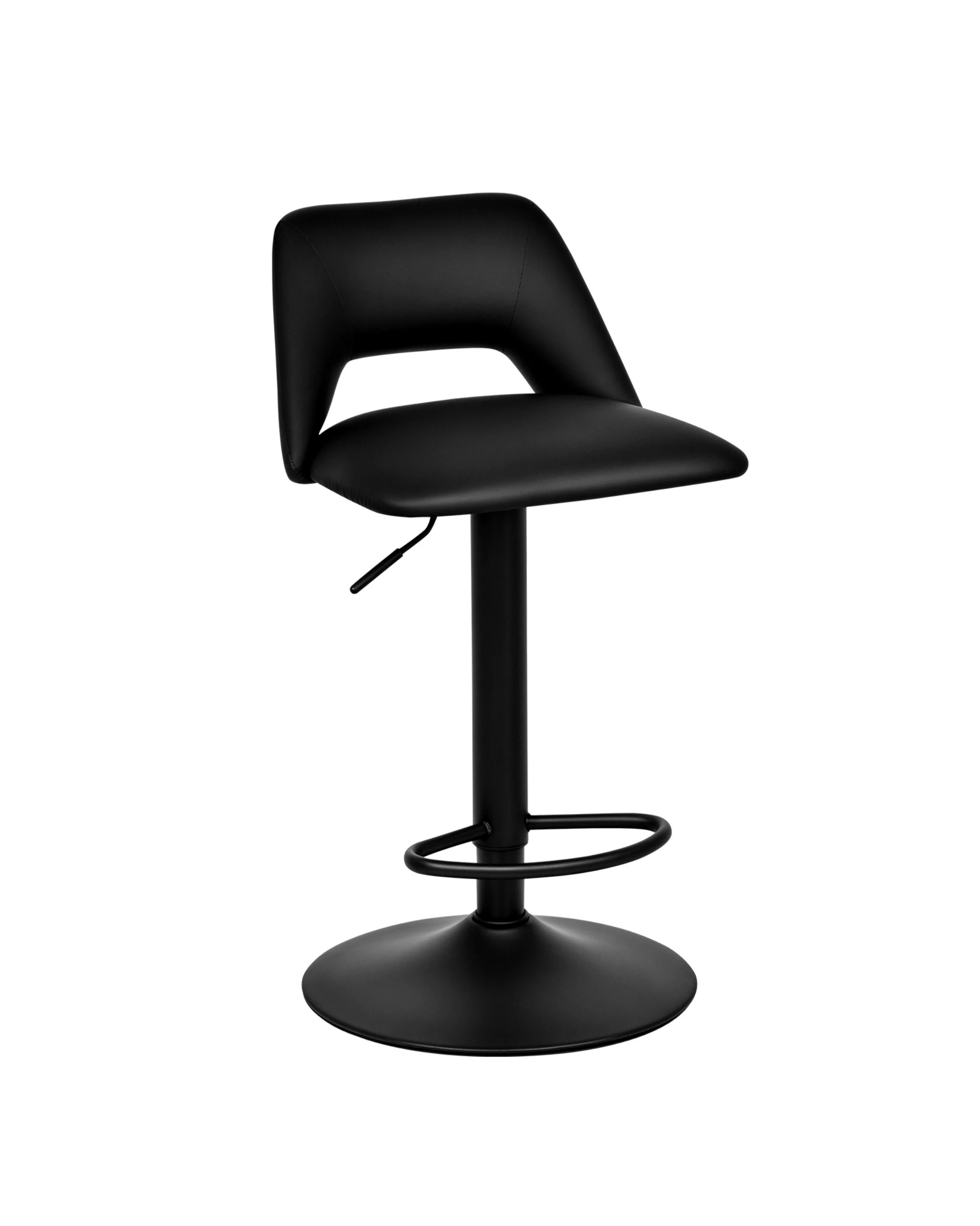 4 Advwin Set of 4 Bar Stools Adjustable Swivel Counter Stools Gas Lift Bar Chairs, 4 of 10