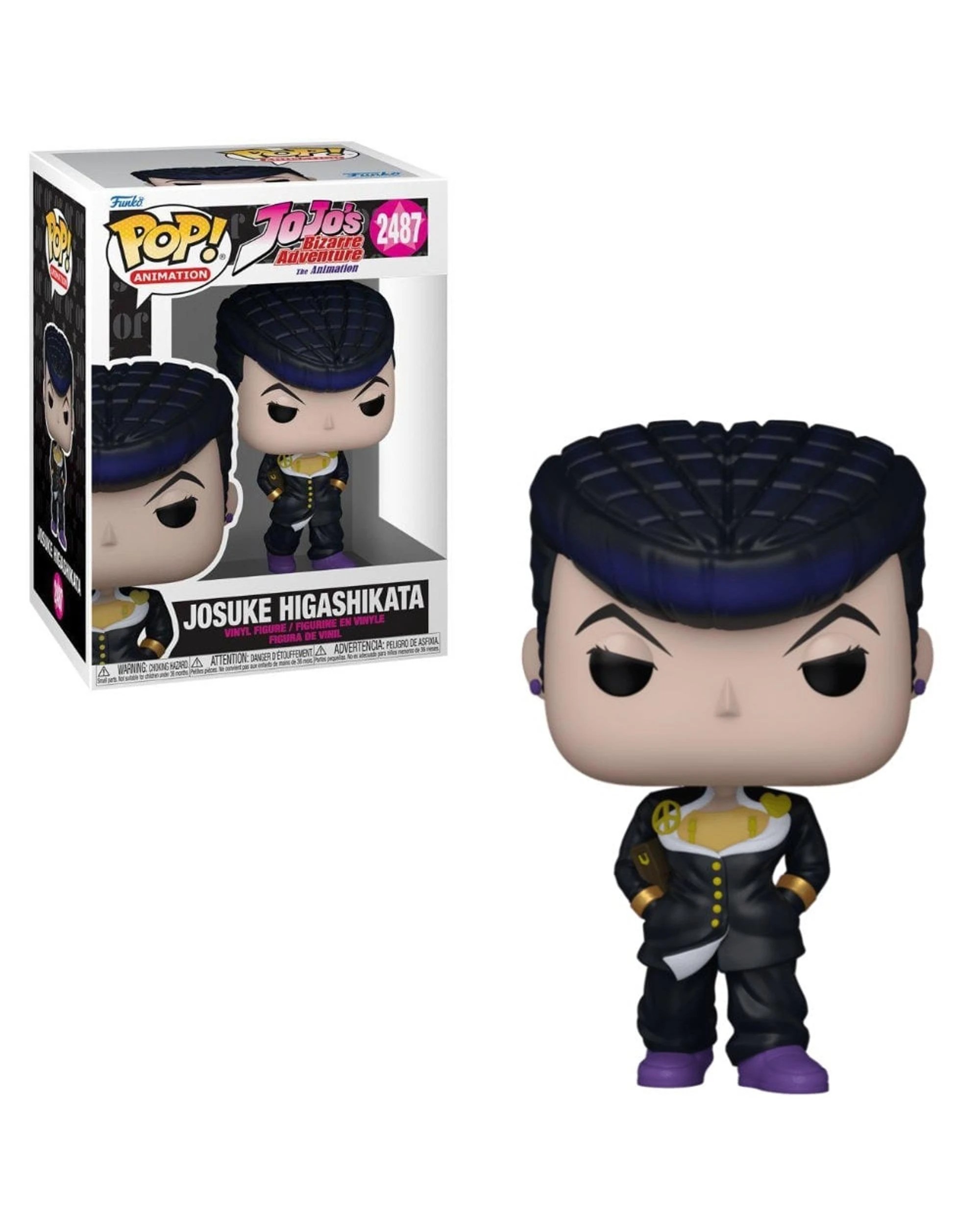 1 Jojo's Bizarre Adventure Josuke Higashikata Funko POP! Vinyl, 1 of 3