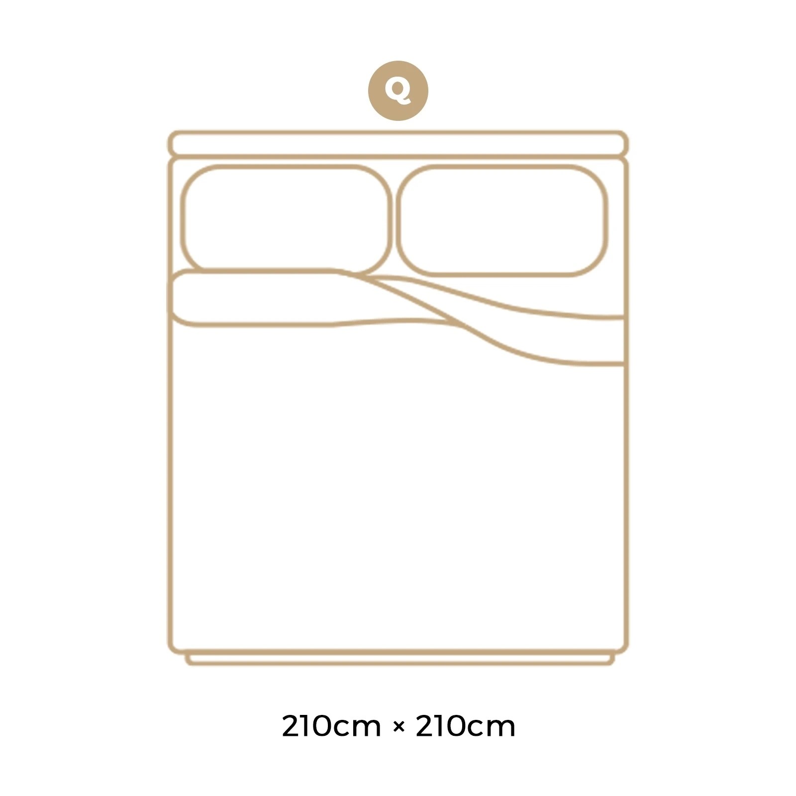 2 Bedra Bedding Queen Microfibre Bamboo Quilt Duvet Doona 750GSM - White, 2 of 7