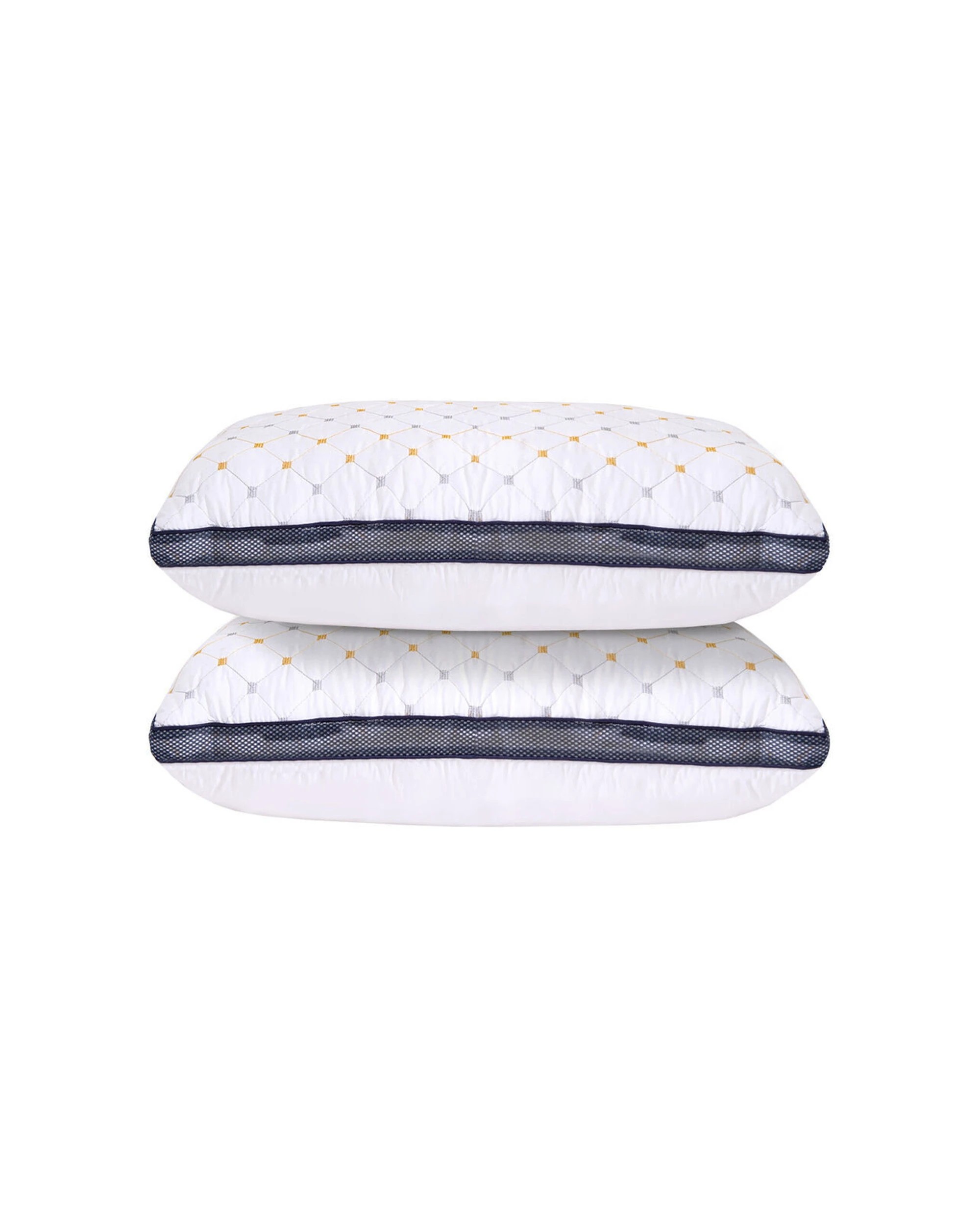 3 Royal Comfort 2x 2pc Luxury Chiro Comfort Air Mesh Pillow 50x75cm - Multi, 3 of 7