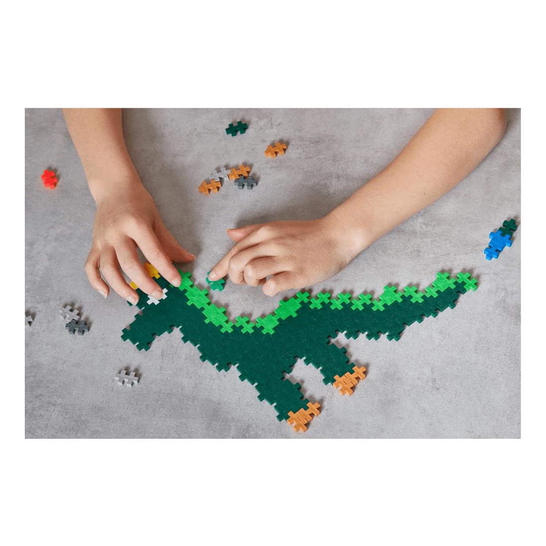 4 Plus-Plus Learn to Build Dinosaurs 500 Pieces, 4 of 8