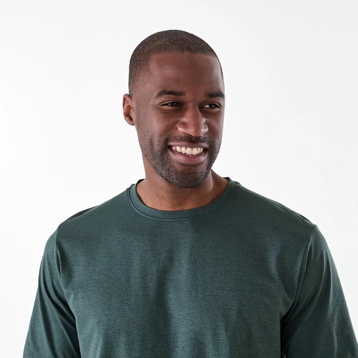 4 Active Mens Regular Training T-shirt VINTAGE MOSS, 4 of 6