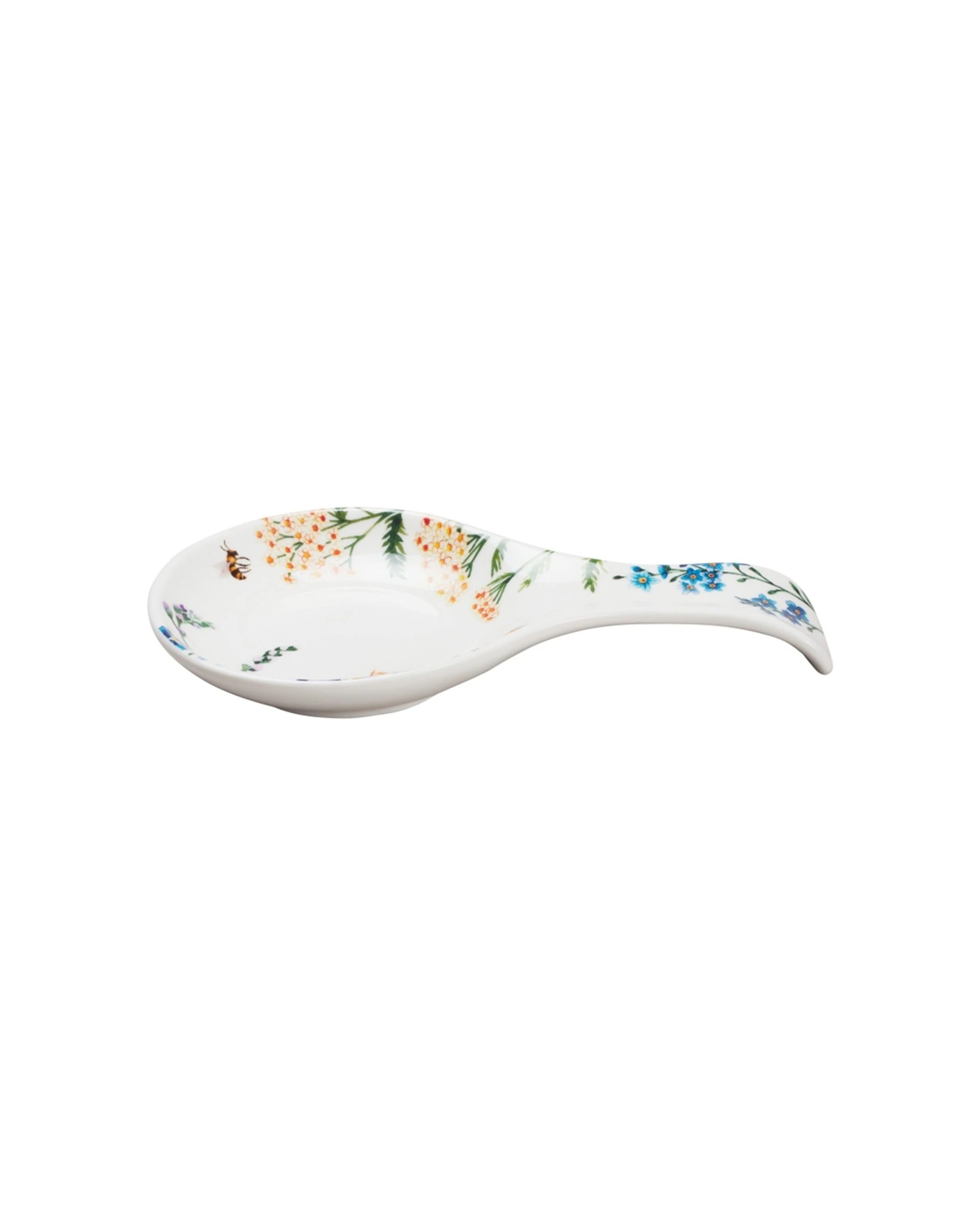 3 Maxwell & Williams 4PK Porcelain Spoon Rest Holder Botanical Fluttering Meadow - Multi, 3 of 5