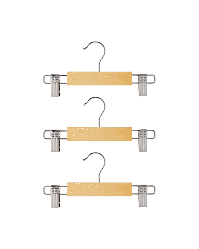 3 Pack Wooden Baby Han