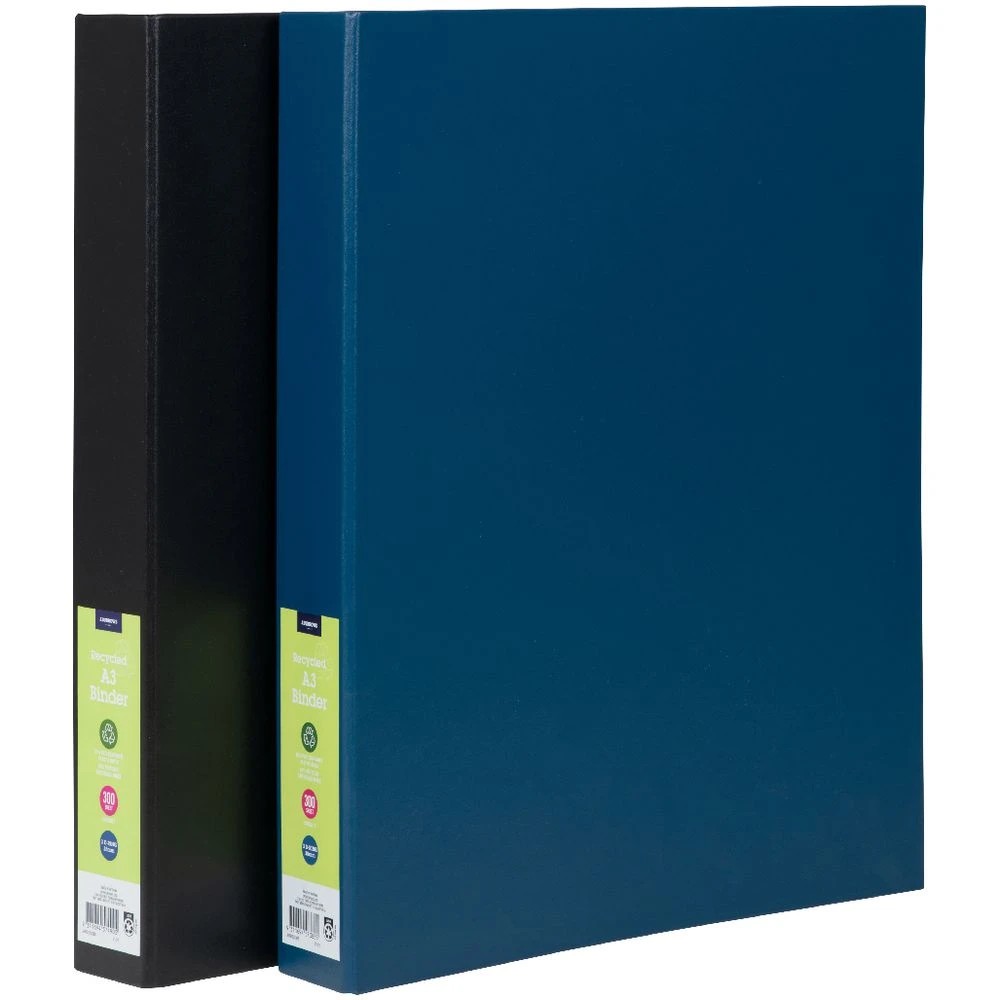 5 J.Burrows A3  Binder 38mm Blue, 5 of 5