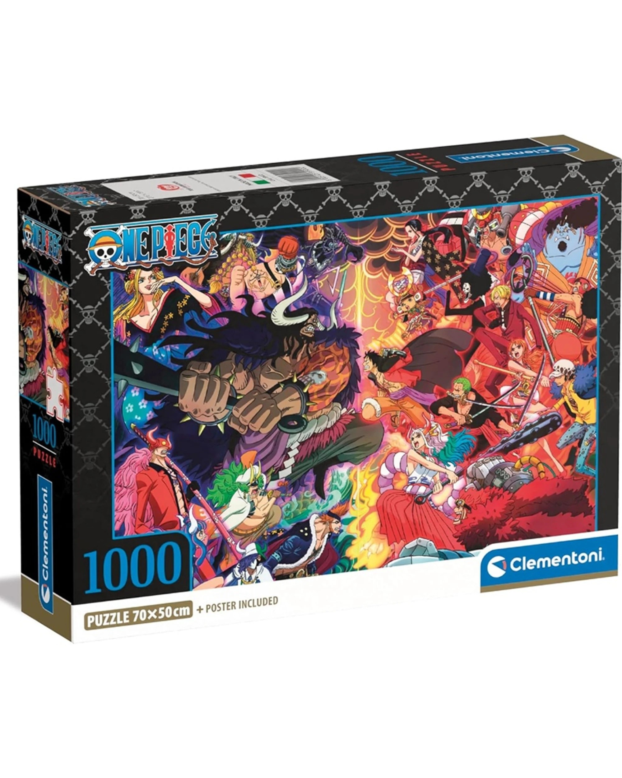 1 Clementoni One Piece 1000pc Jigsaw Puzzle Set 70x50cm Design 1, 1 of 2