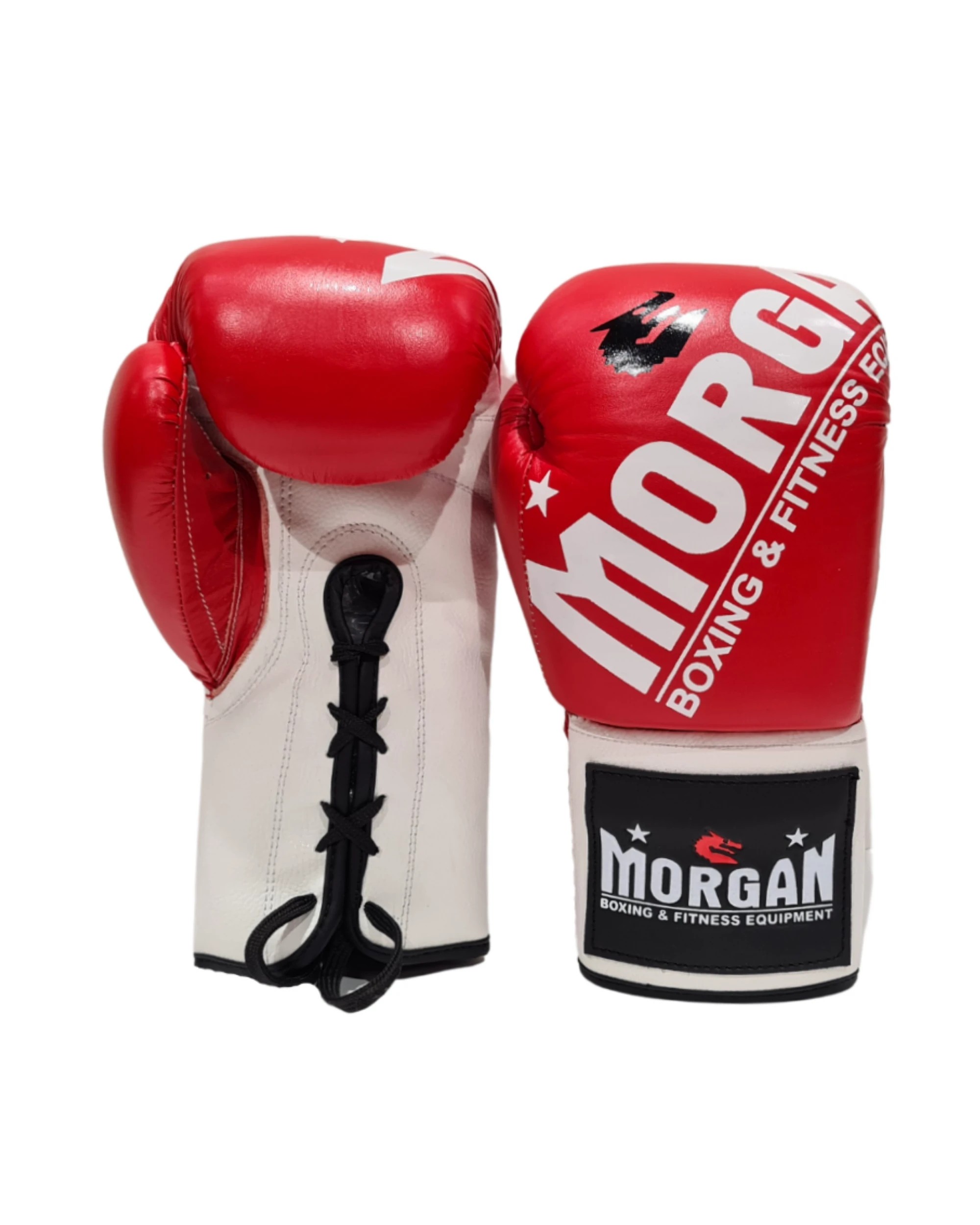 1 Morgan Sports V2 Fight Night Boxing Gloves 8oz - Red, 1 of 2