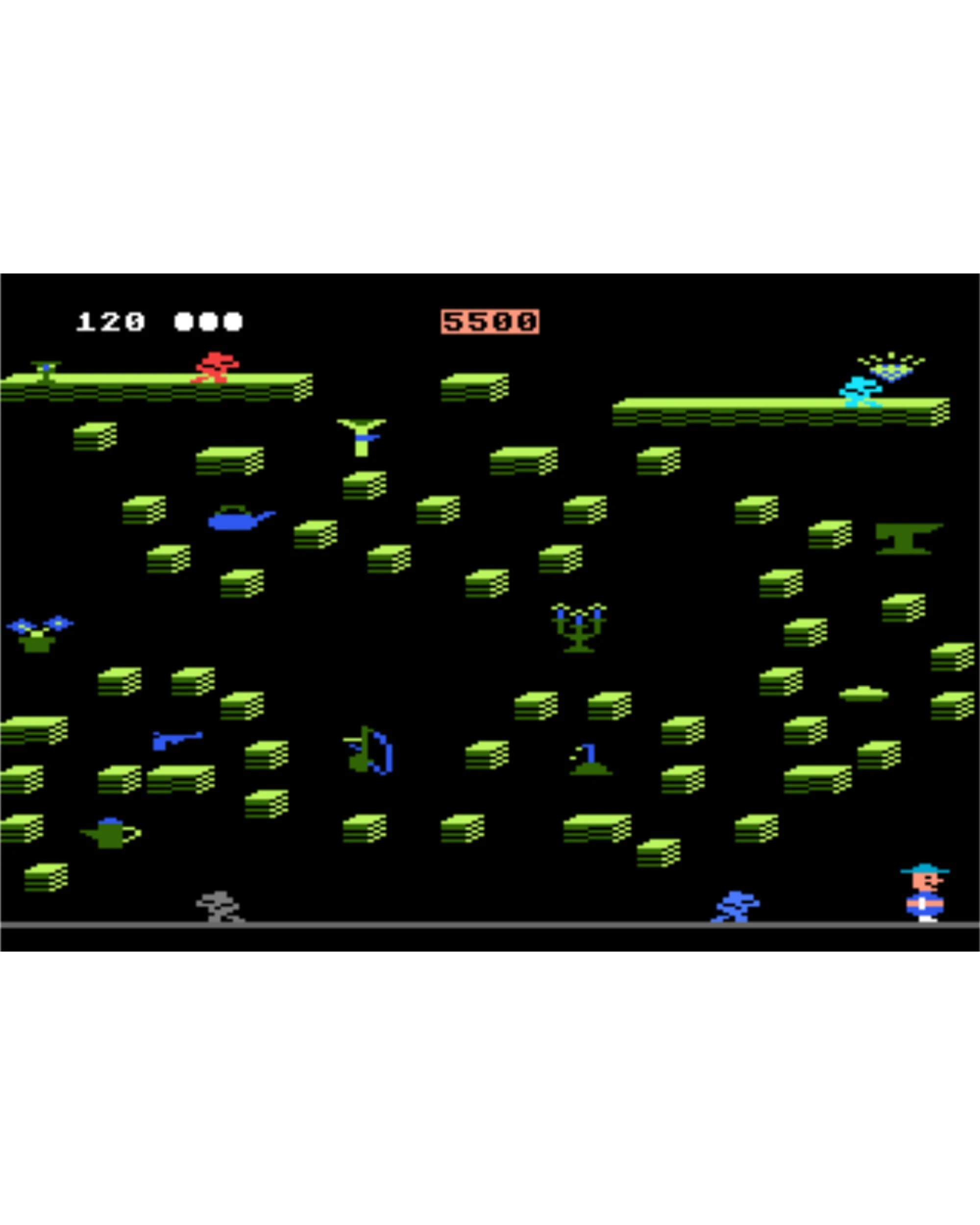 6 Atari Bounty BOB Strikes Back 7800, 6 of 7