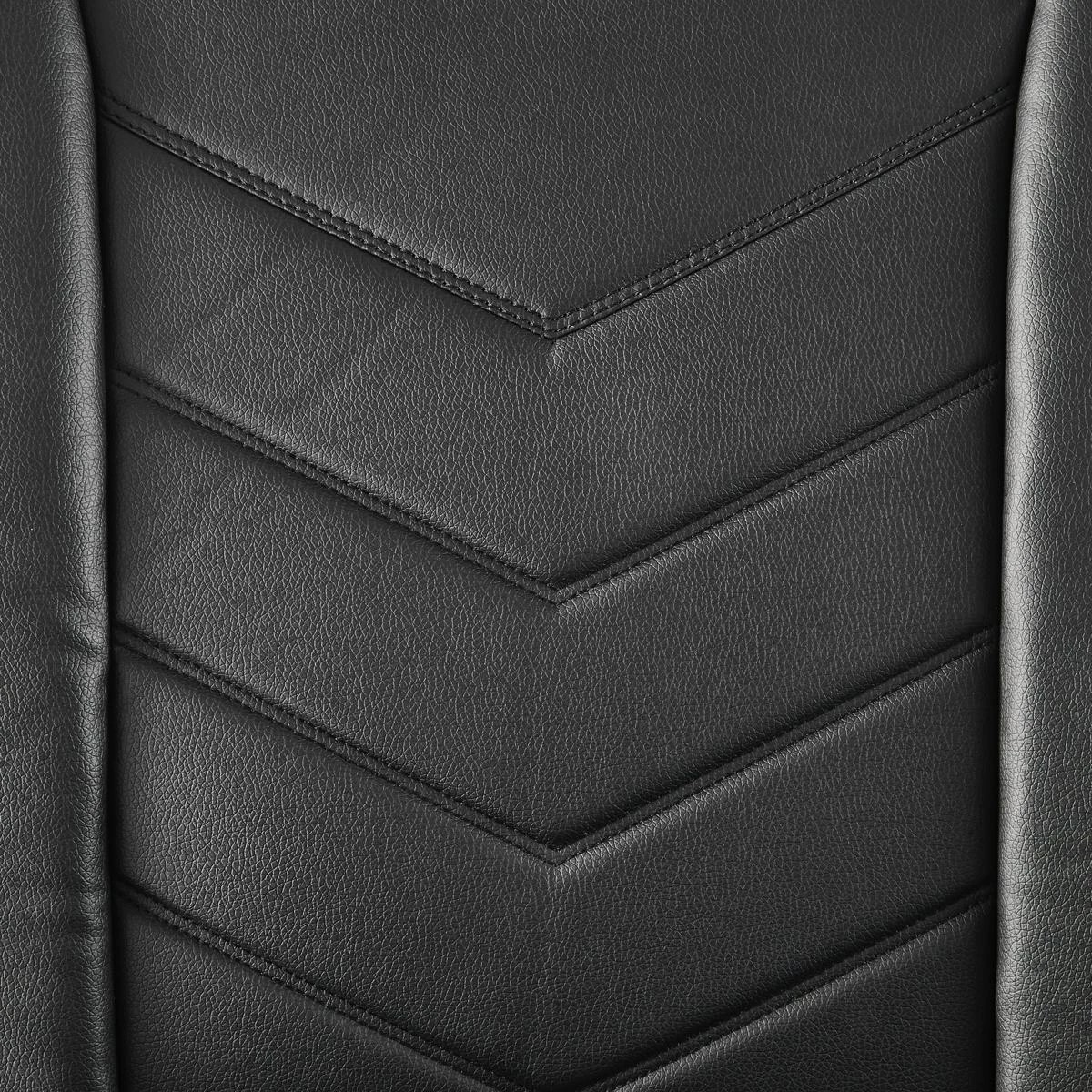 4 2 Pack Leather Look Seat Covers, 4 of 7