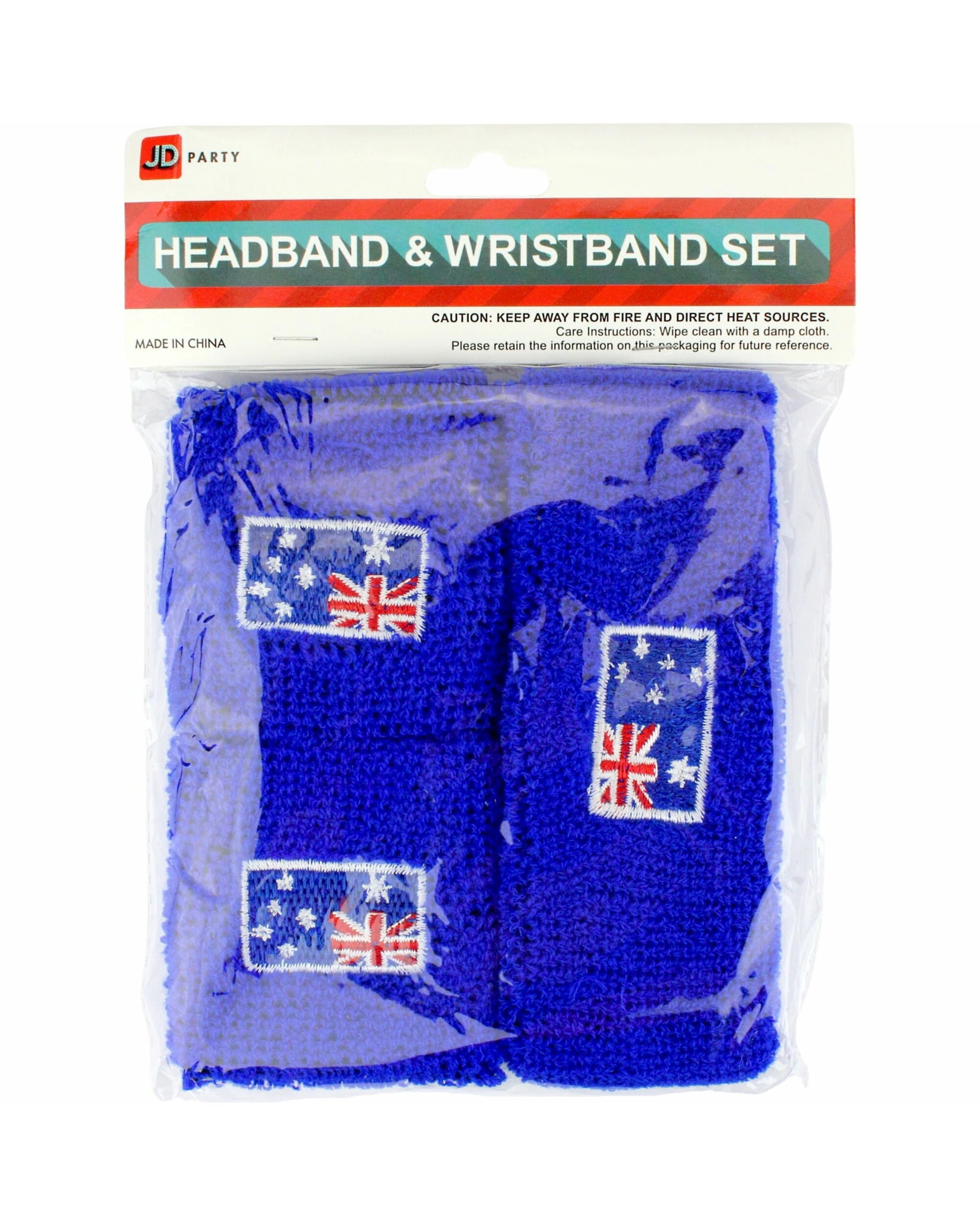 1 Partyrama Aussie Flag Sweatband Set, 1 of 1